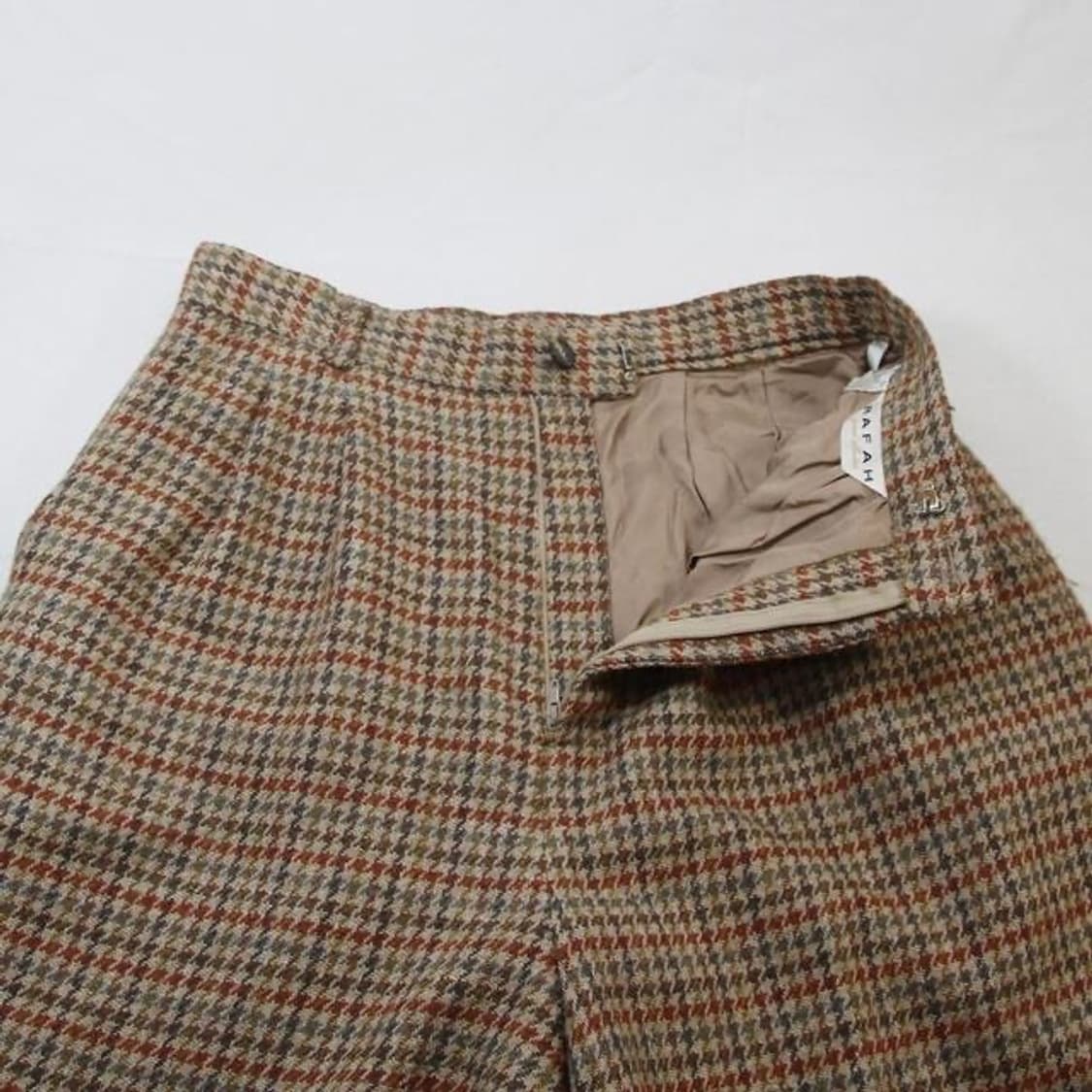 RAFAH 하운즈투스 체크 모직 반바지 (여성용 28) 상품이미지5