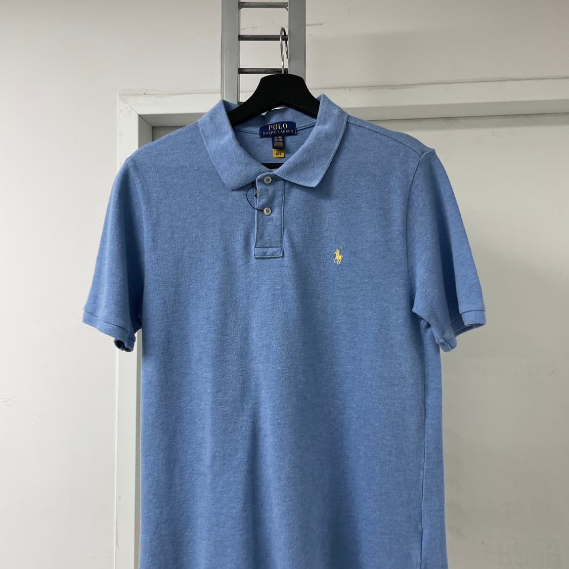 폴로 QR PK 반팔 카라티 스카이블루 XL18-20(W) 상품이미지2
