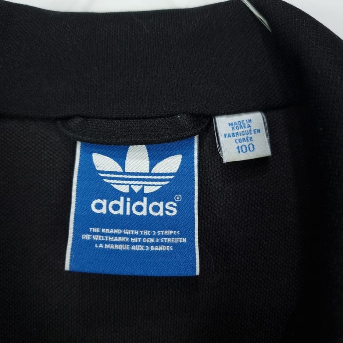 [아디다스] 유로파 져지 트랙탑 집업 자켓 블랙 M18226 상품이미지8