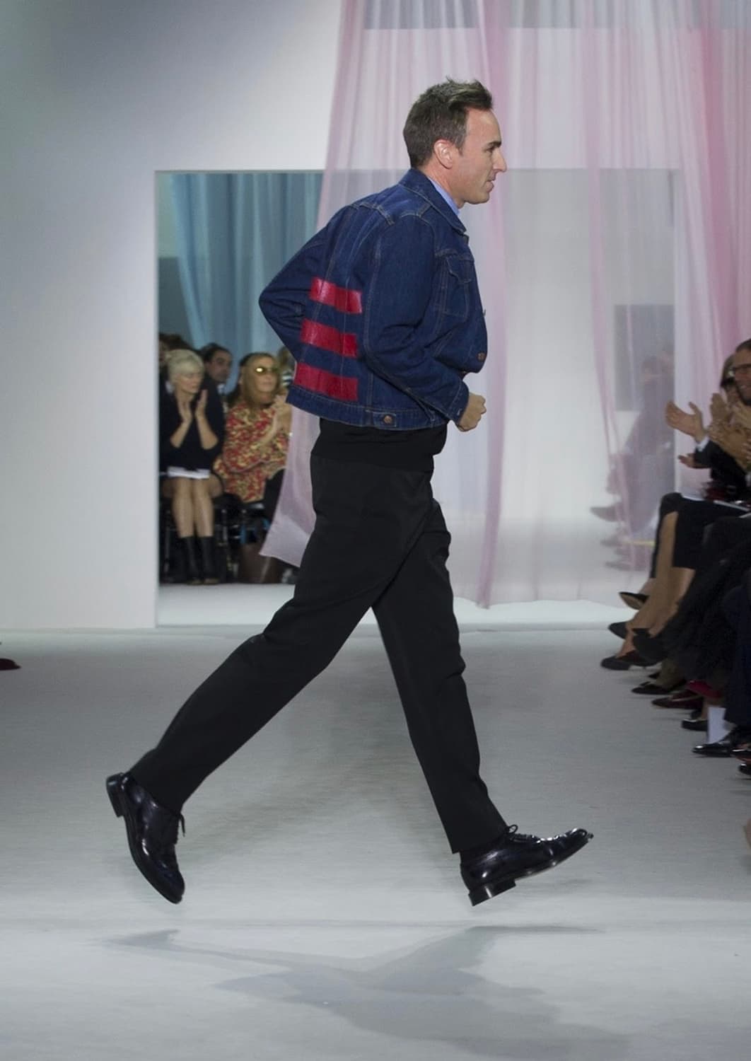 Helmut Lang Re-Edition Red Striped Denim 상품이미지1