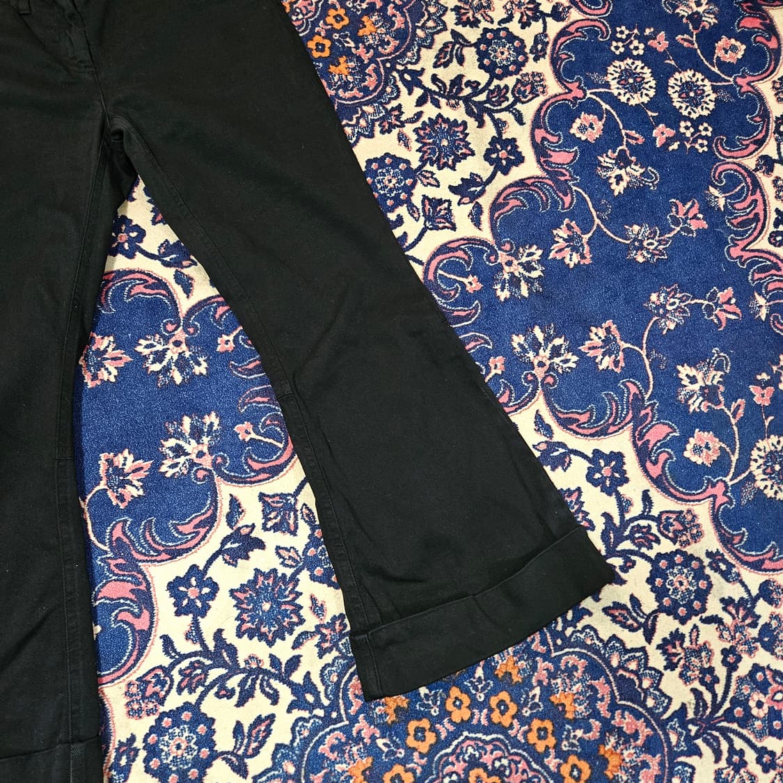 넘버투애니원(No.21) 블랙진 세미 와이드 롤업  상품이미지3