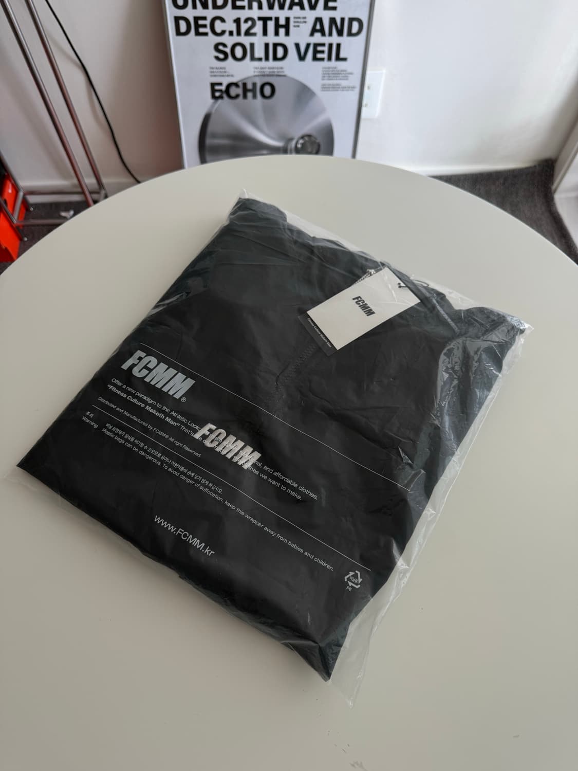 언박싱제품💨FCMM 클럽 팀 하프집 후디 윈드브레이커 L 상품이미지4