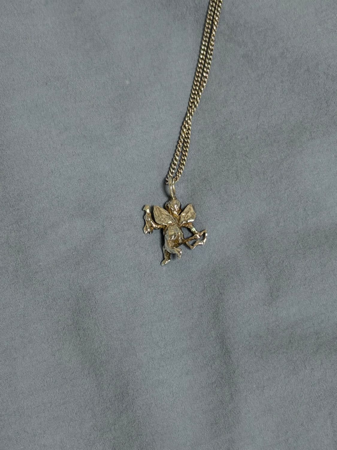 조지아캠벨 큐피드 실버 목걸이 45cm 상품이미지2