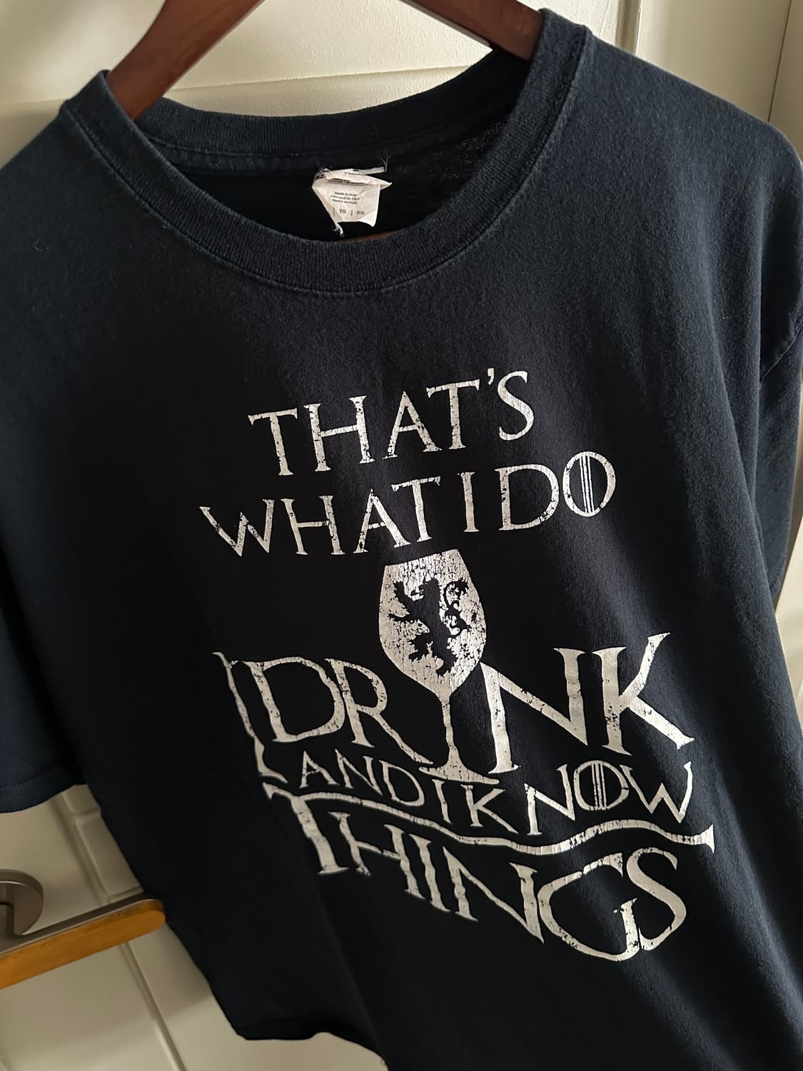Game of thrones 폰트 티셔츠 상품이미지4