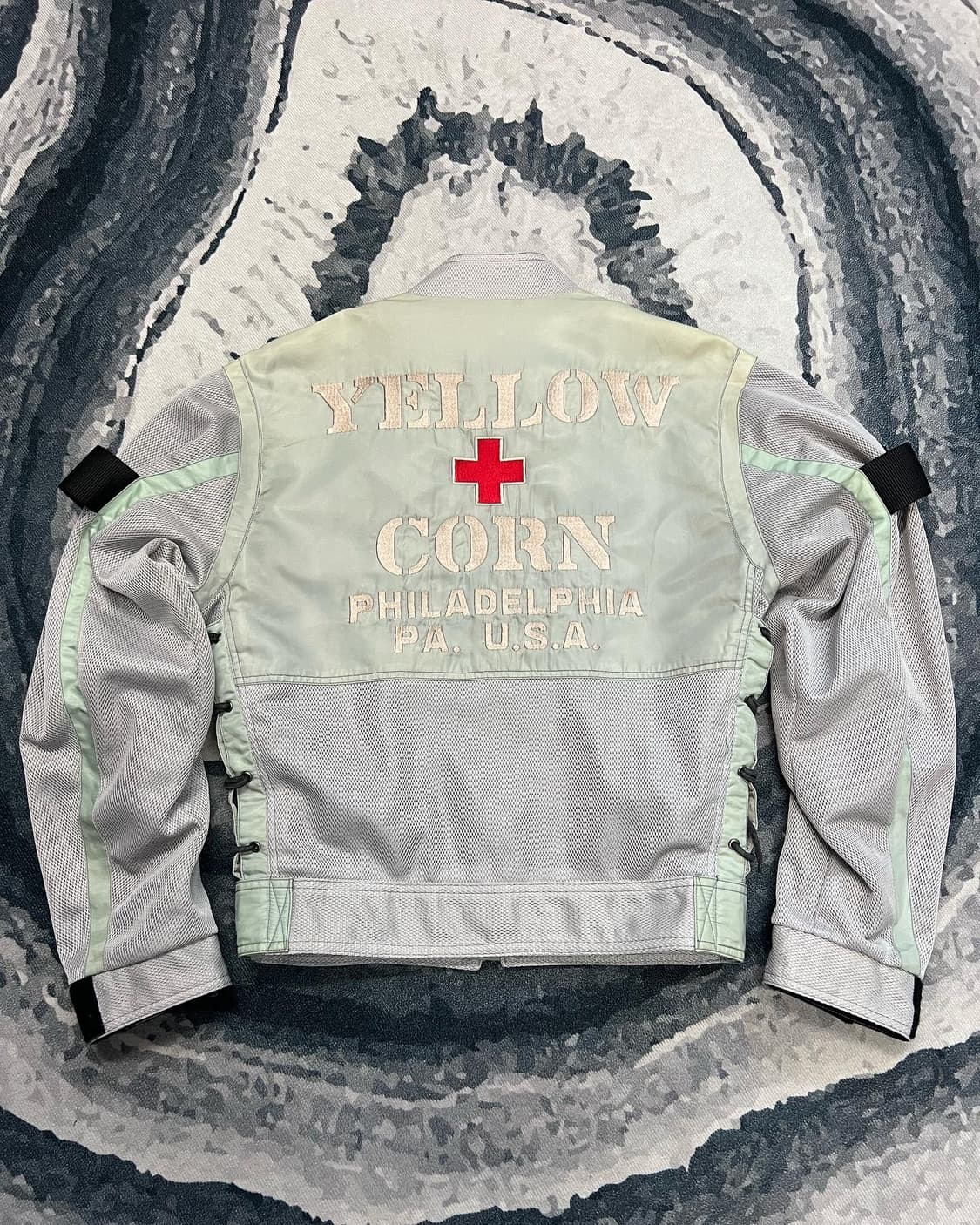 MESH NYLON RACING JACKET 상품이미지2