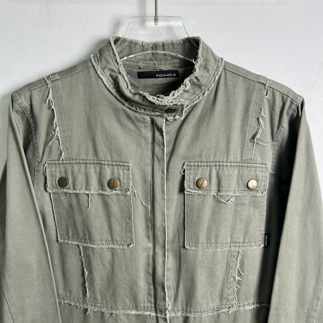 FOXHOLE 빈티지 워싱 필드 자켓  상품이미지4