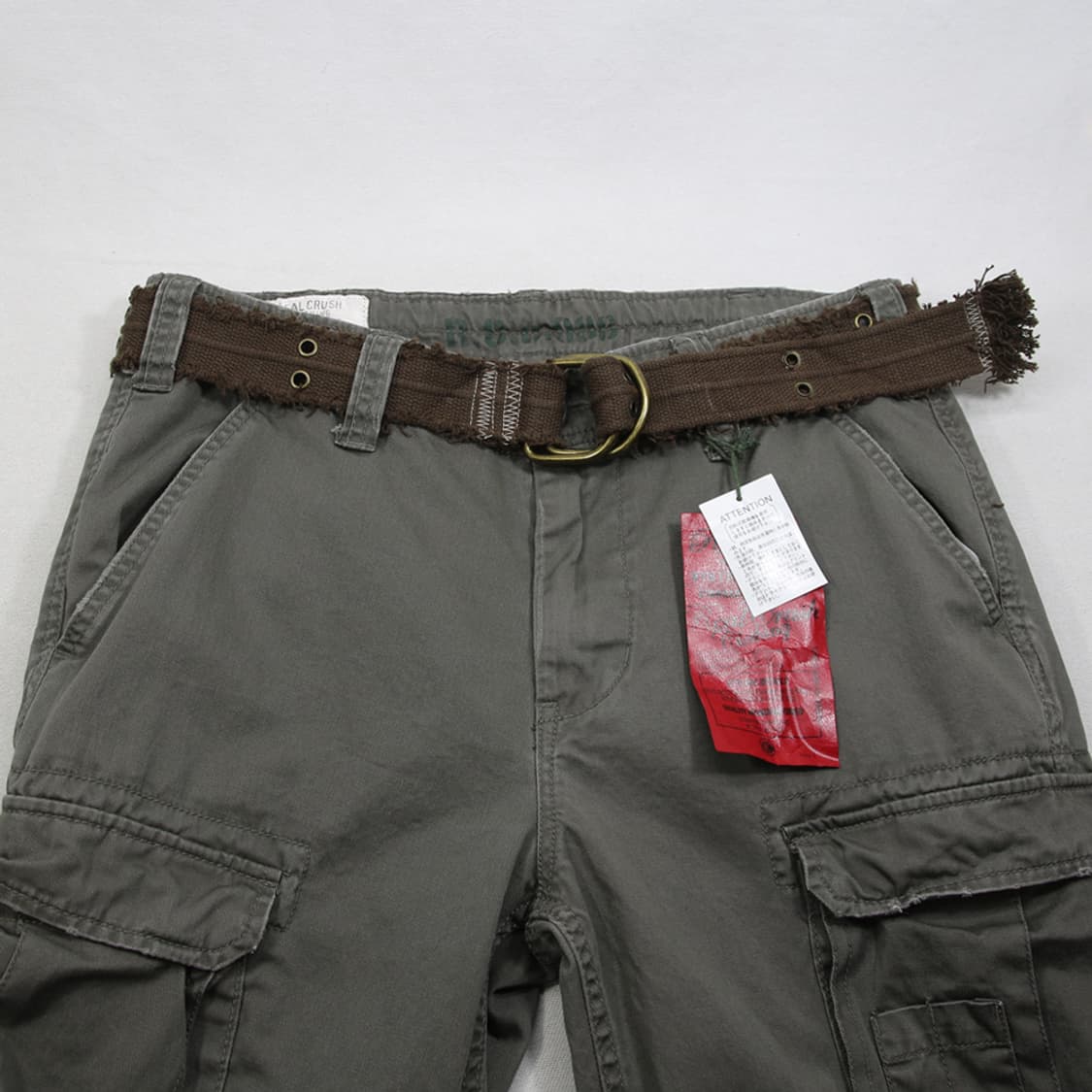 (착용컷) REAL CRUSH 카고 팬츠 (남성용  32) 상품이미지4