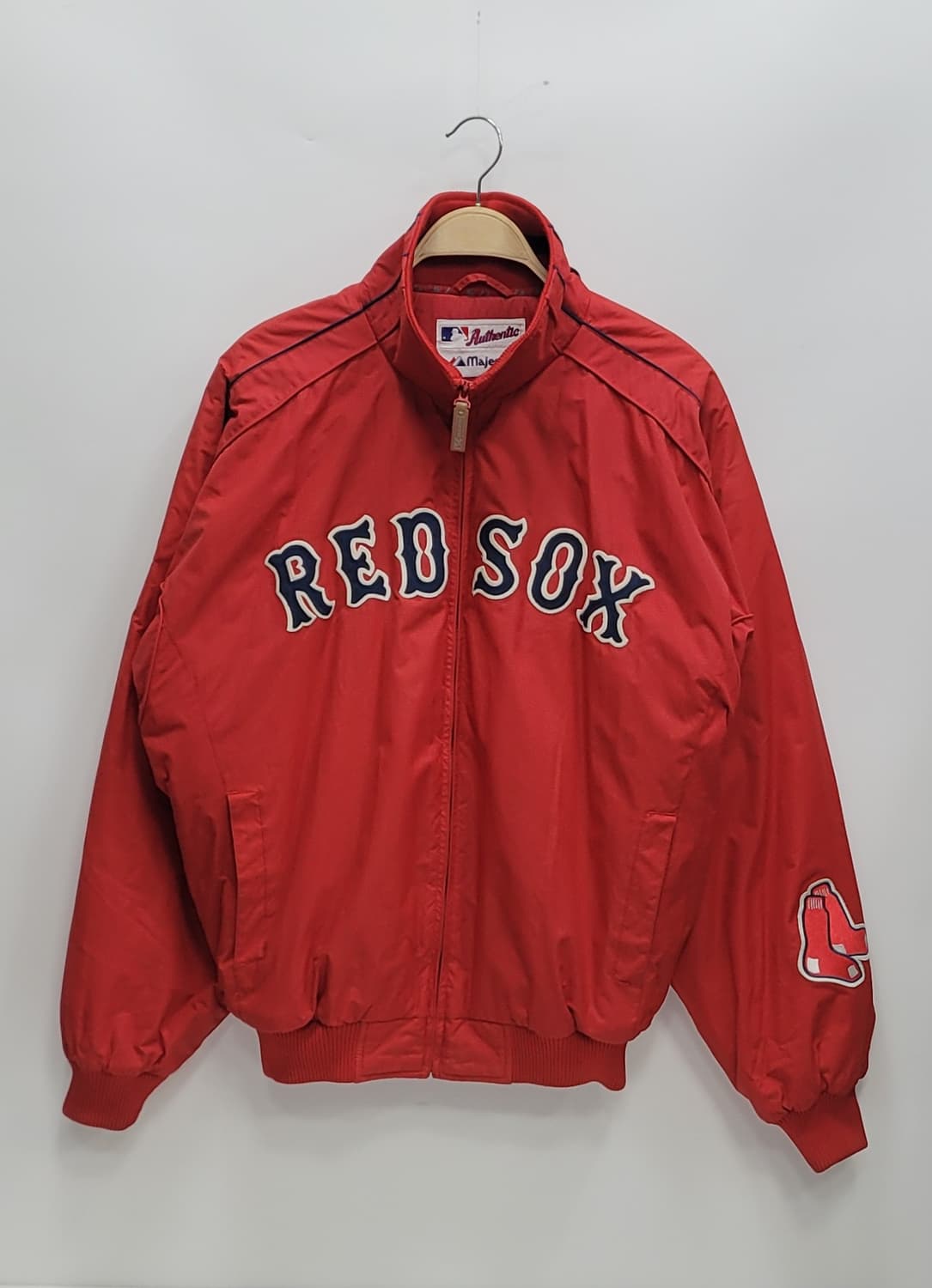 마제스틱 MLB 보스턴 레드삭스 덕아웃 선수용 자켓  상품이미지1