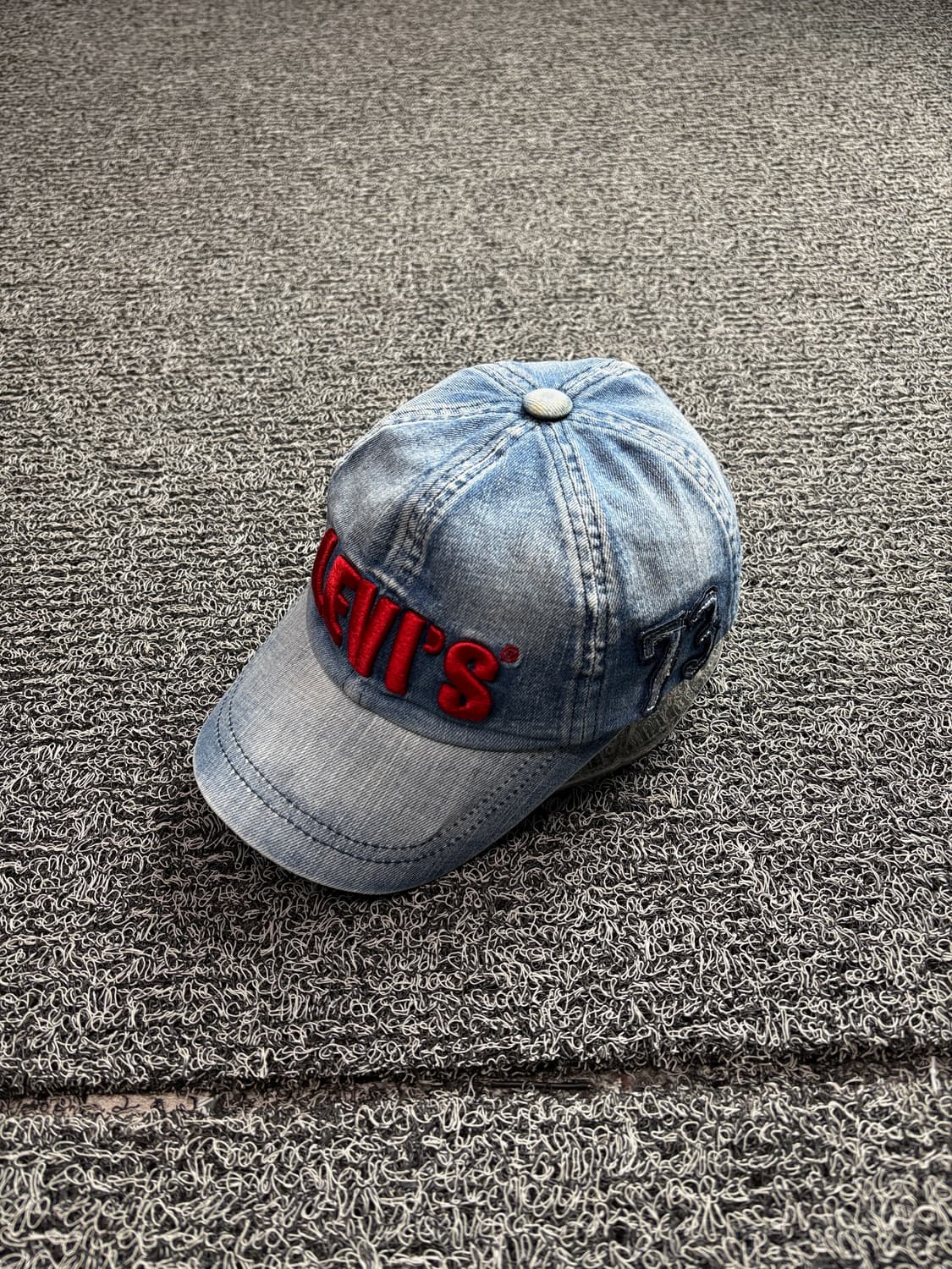 리바이스 빅로고 빈티지 데님 볼캡 2503 상품이미지1