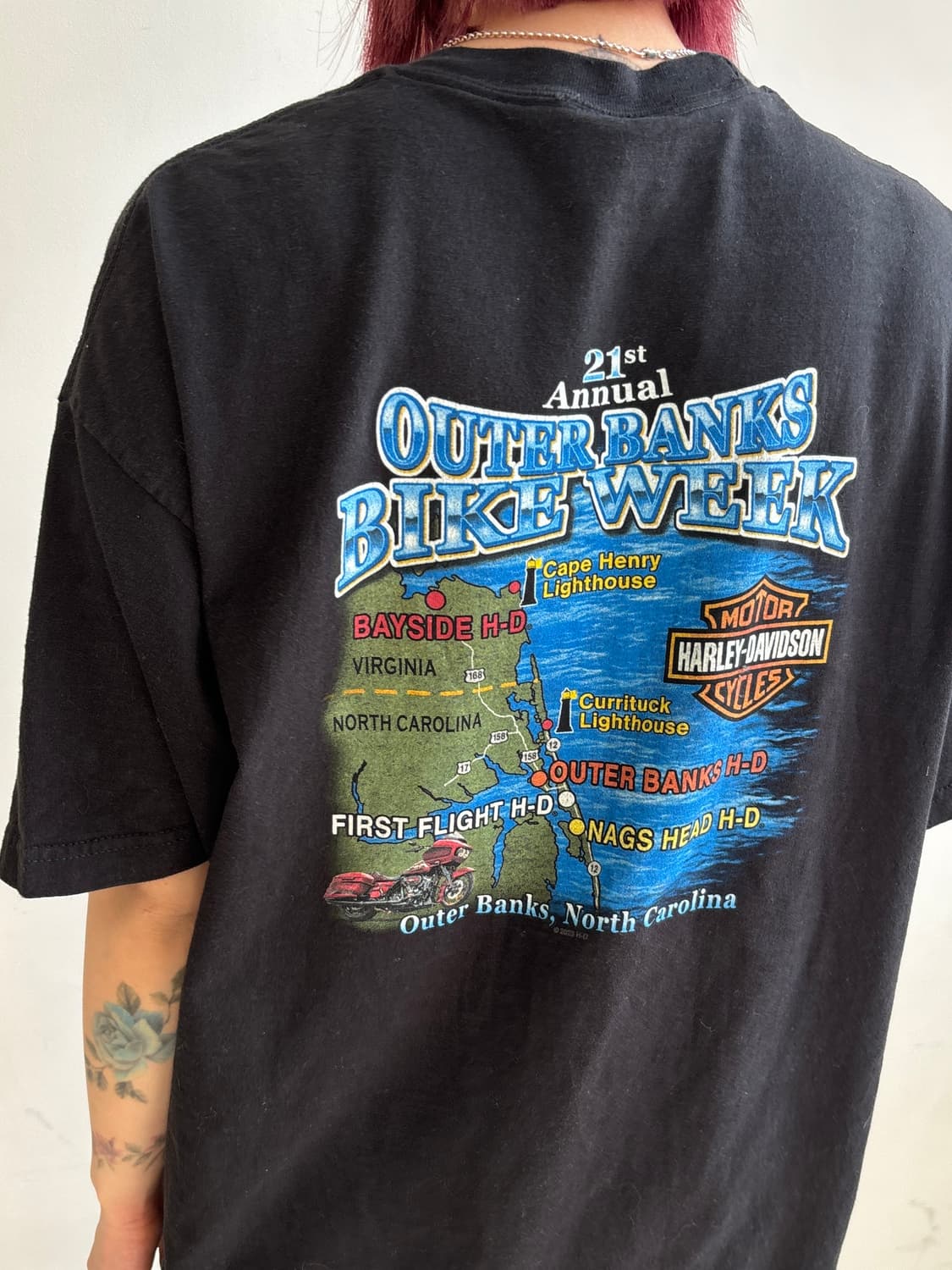 90’s Harley-Davidson 반팔 티셔츠 상품이미지4