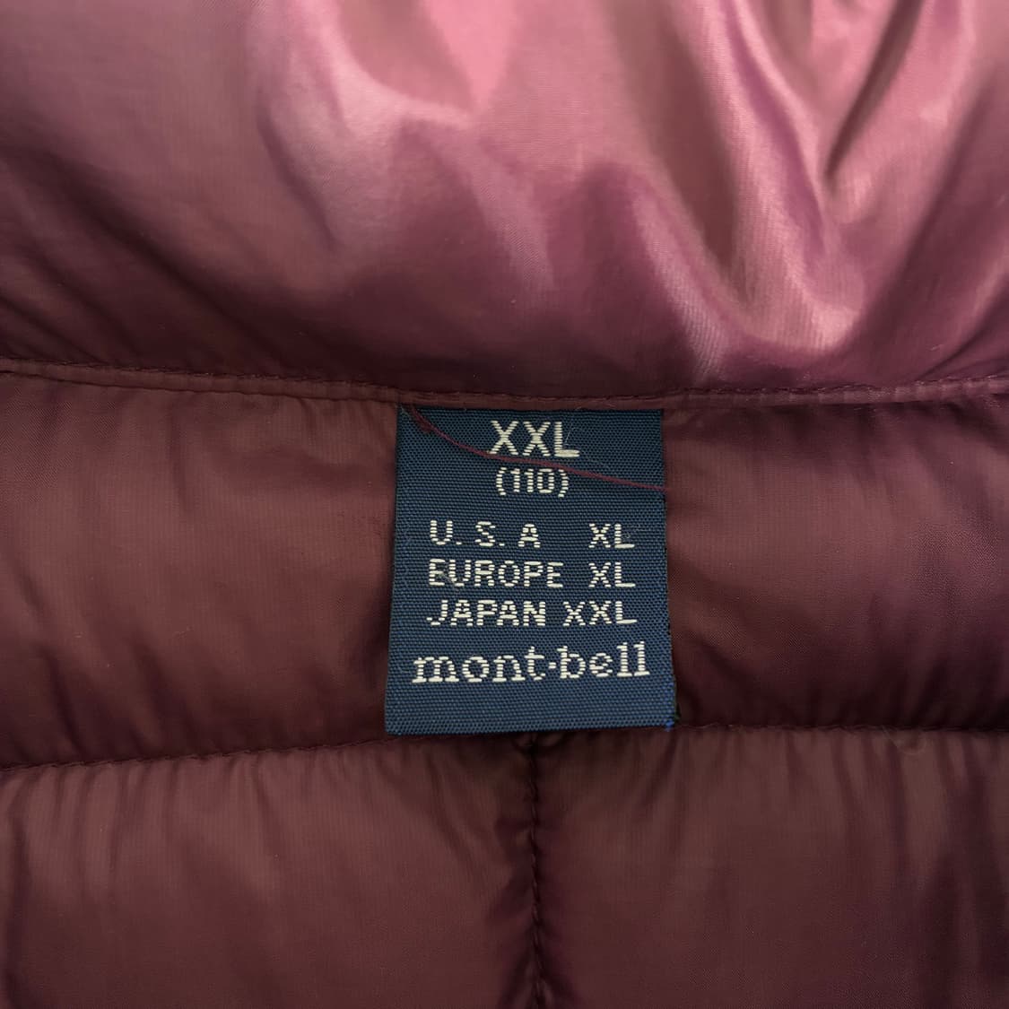 Mont-bell 몽벨 90‘s EX800 패딩 자켓 상품이미지5