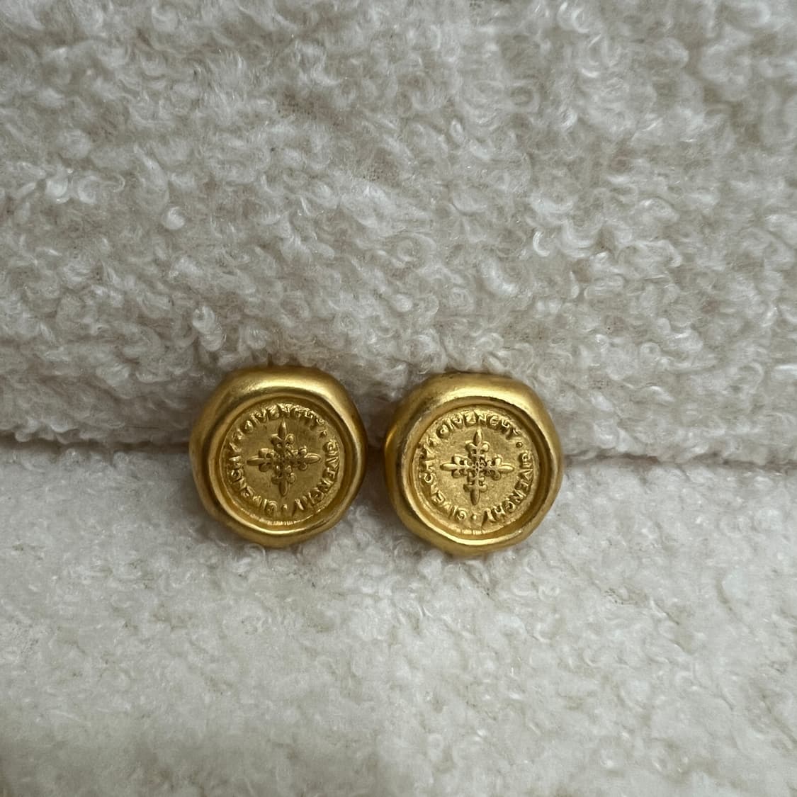 지방시 빈티지 로고 클립온 귀걸이 상품이미지1