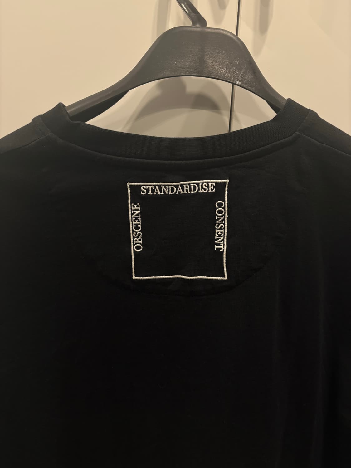 라프시몬스/프레드페리 블랙 상의 M 상품이미지3