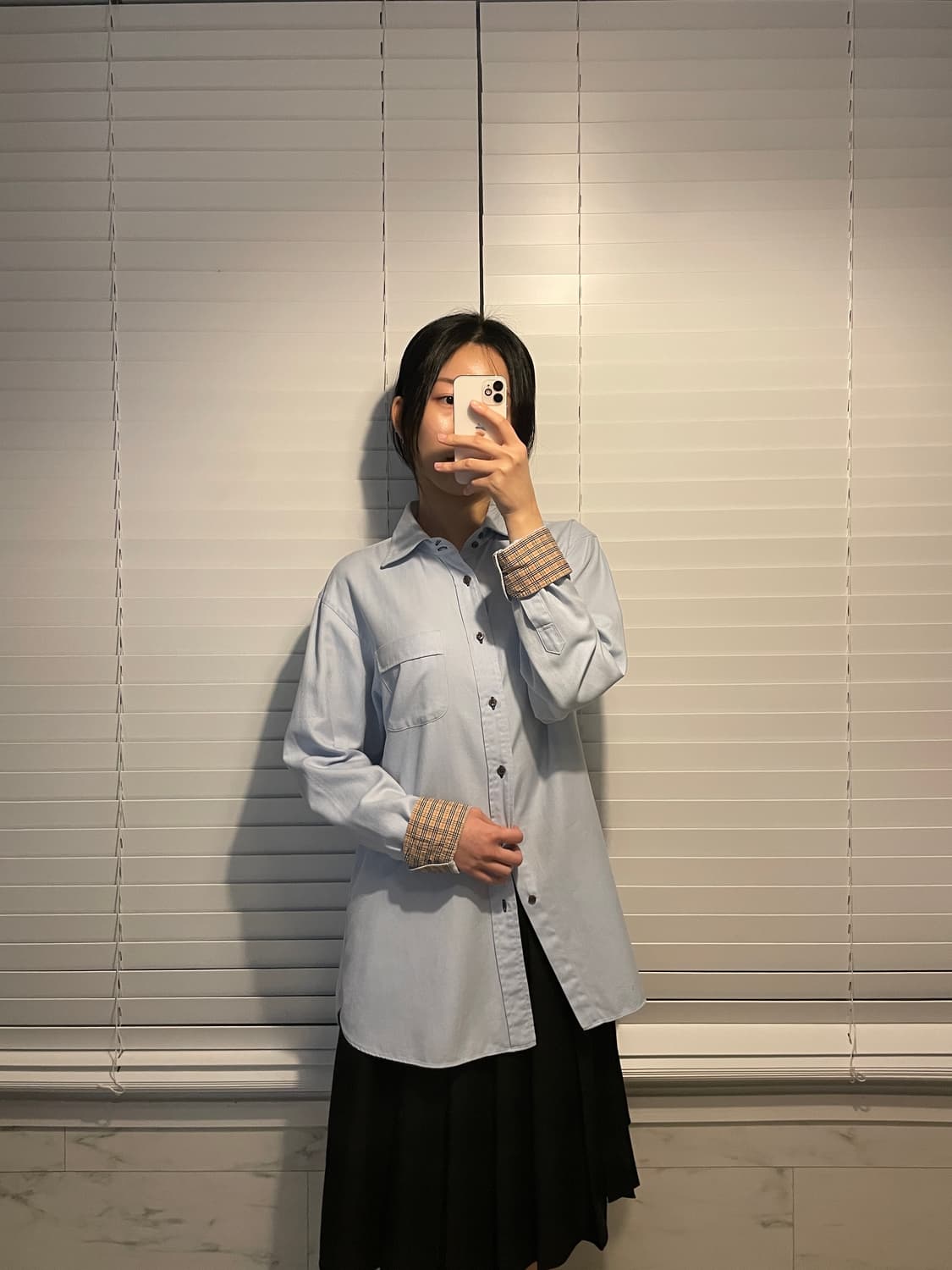 버버리 핸드 노바체크 셔츠 상품이미지2