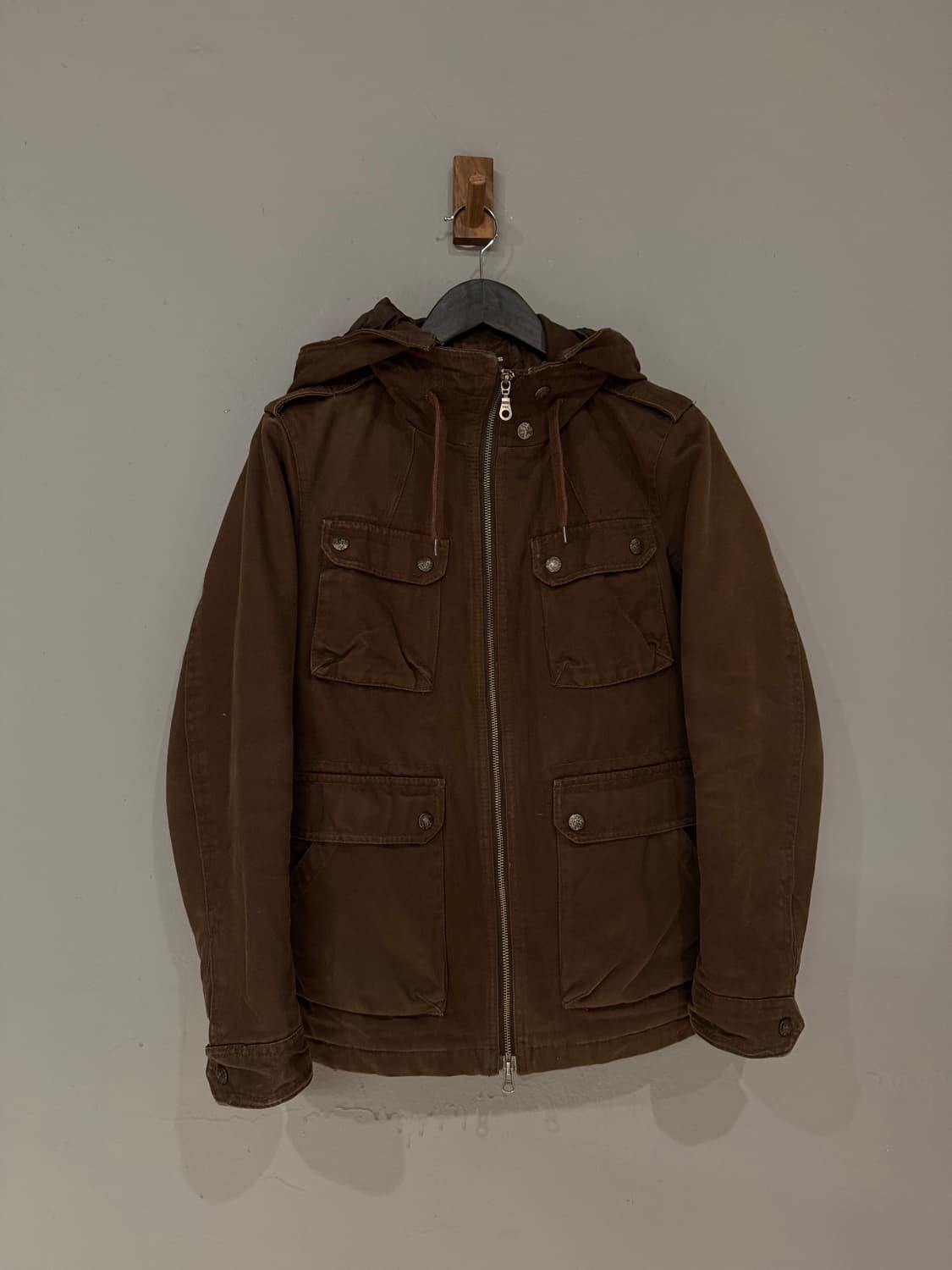 Hideaways multi pocket hood jacket 상품이미지6