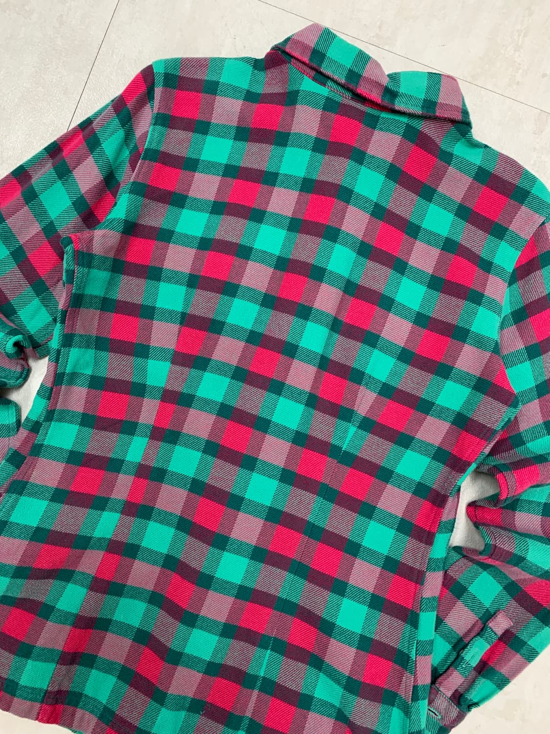 파타고니아 체크 패턴 셔츠 #670 상품이미지7