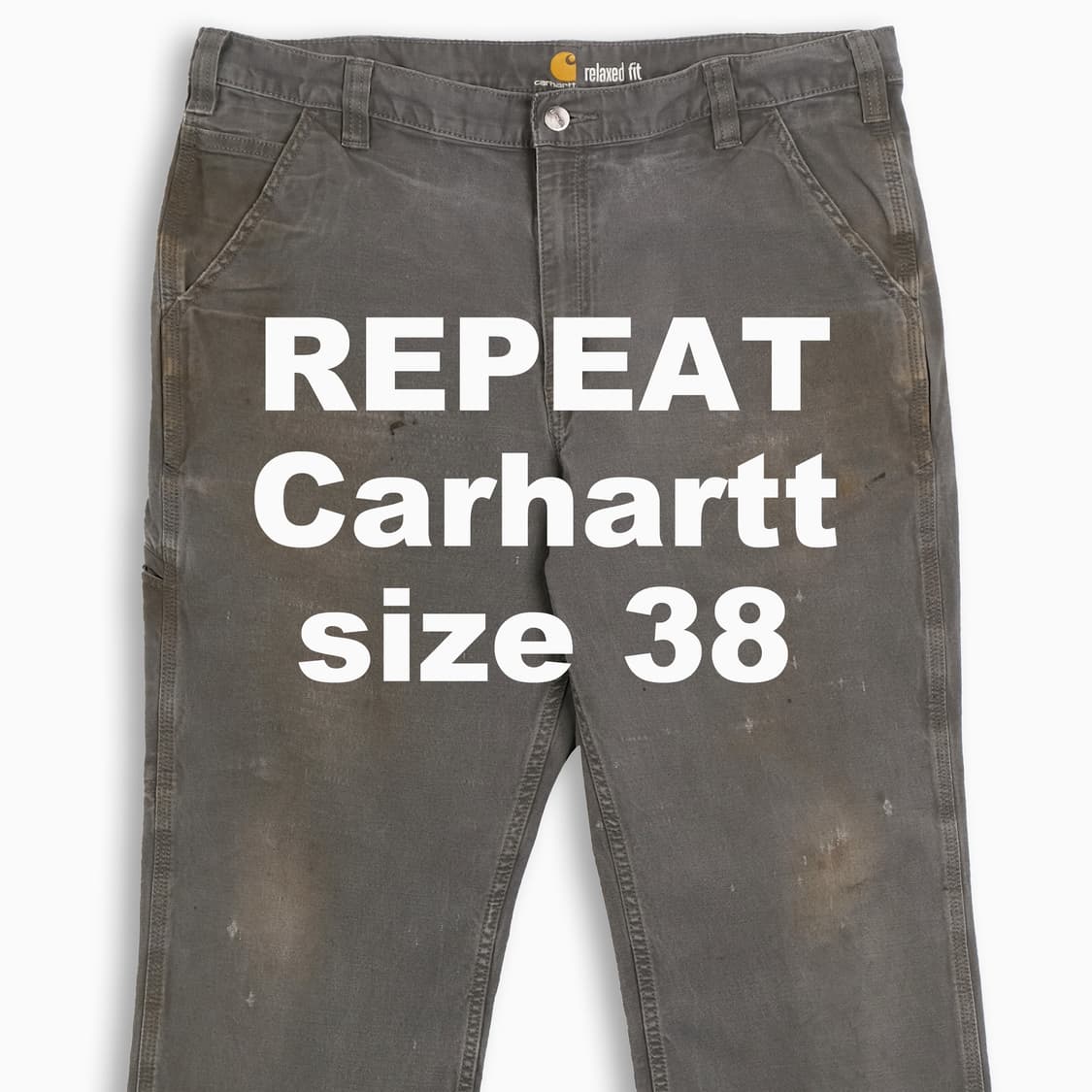 빈티지 칼하트 102291 워크 팬츠 38 인치 CH2913802 상품이미지1