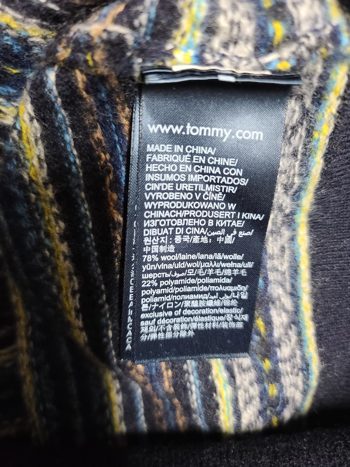 타미힐피거 페어아일 니트 상품이미지6