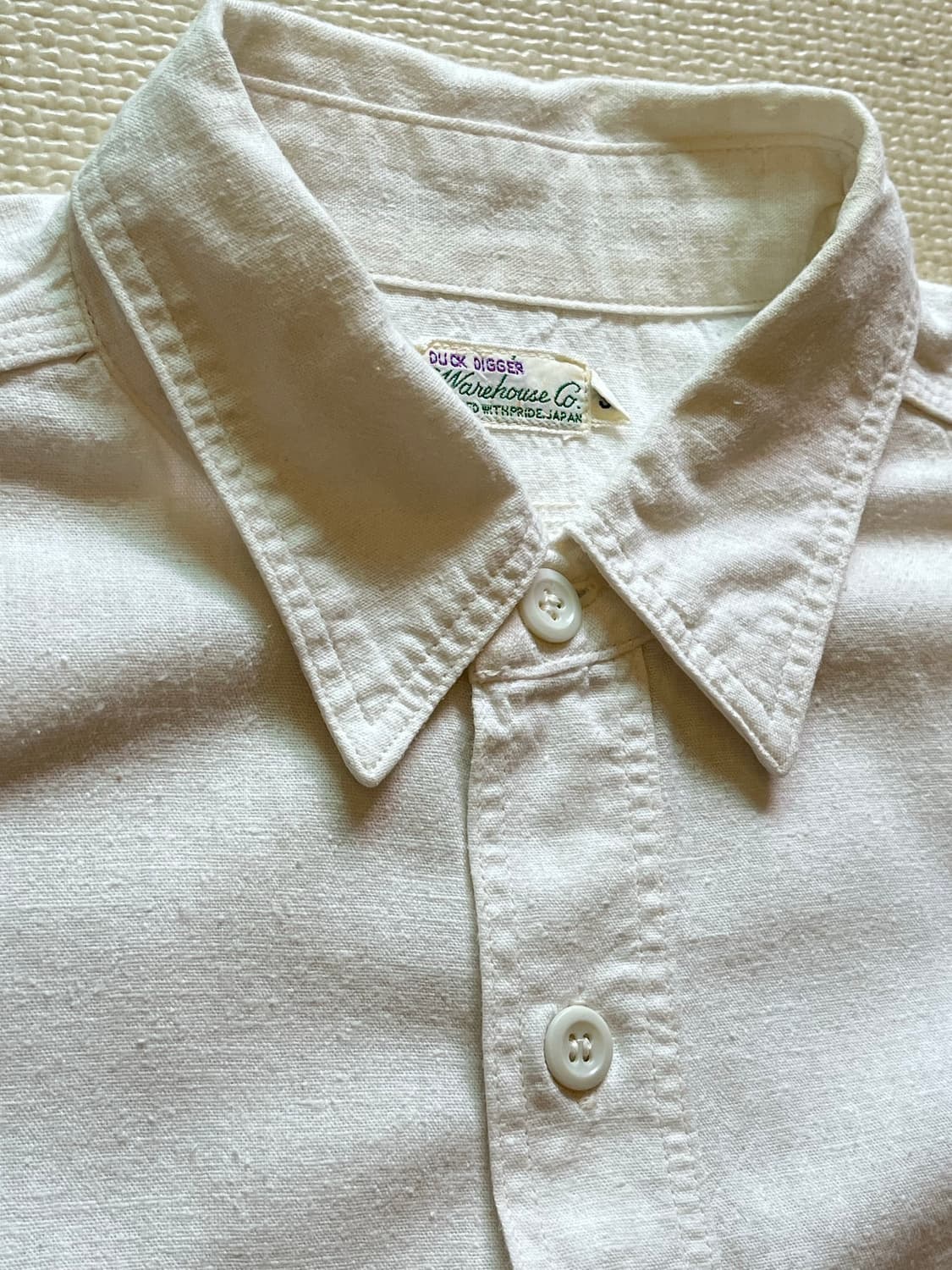 WAREHOUSE COTTON WORK SHIRTS 상품이미지2