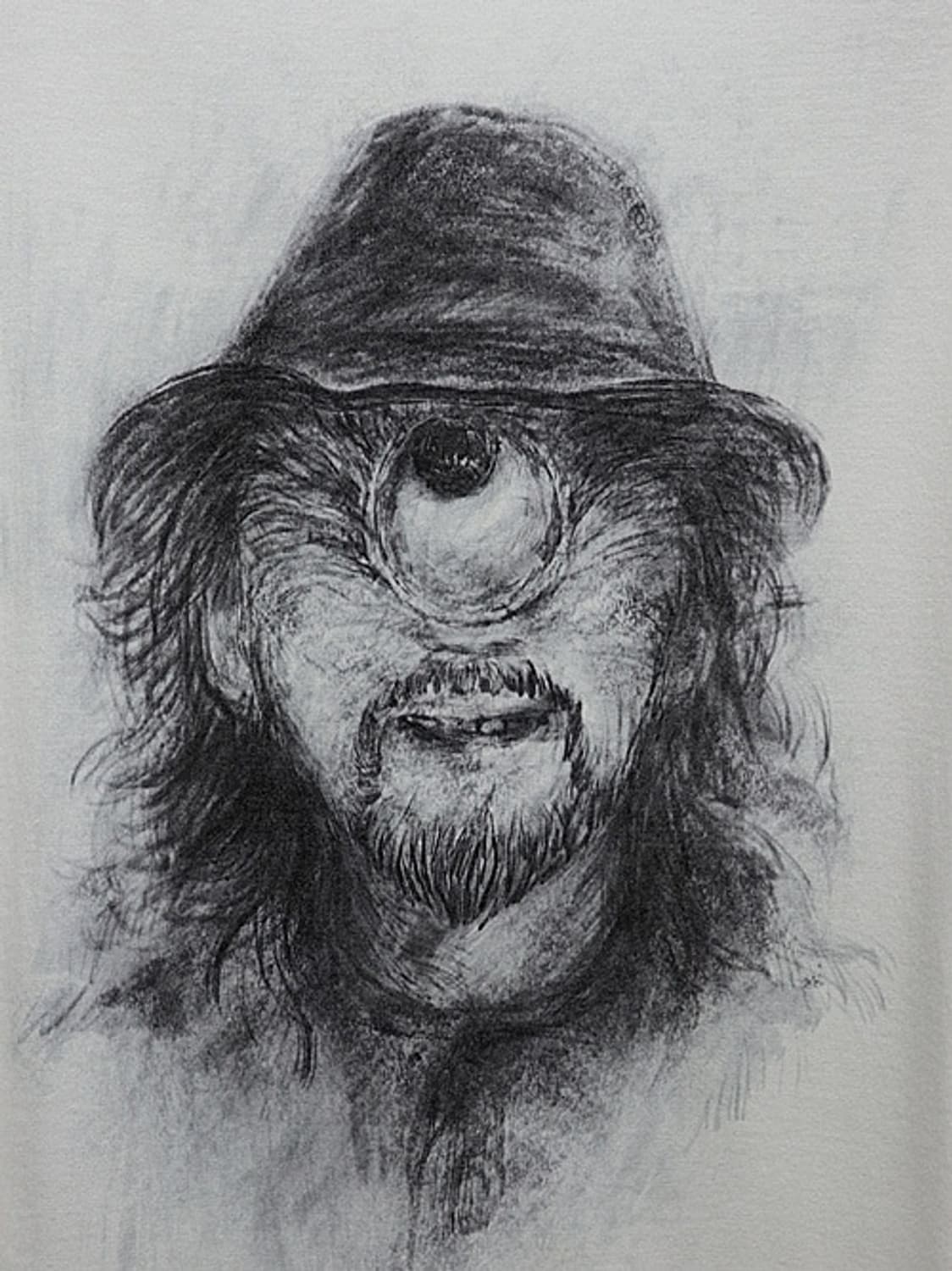 요지야마모토 페이스프린팅 숏슬리브 3사이즈 상품이미지4