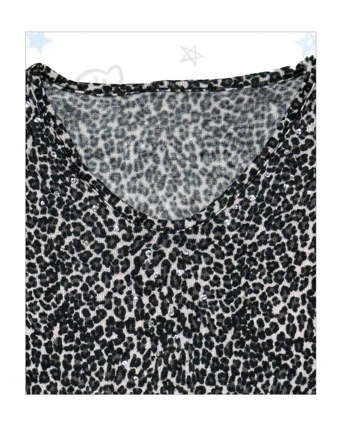 y2k 호피  레오파드 슬림핏  상품이미지2