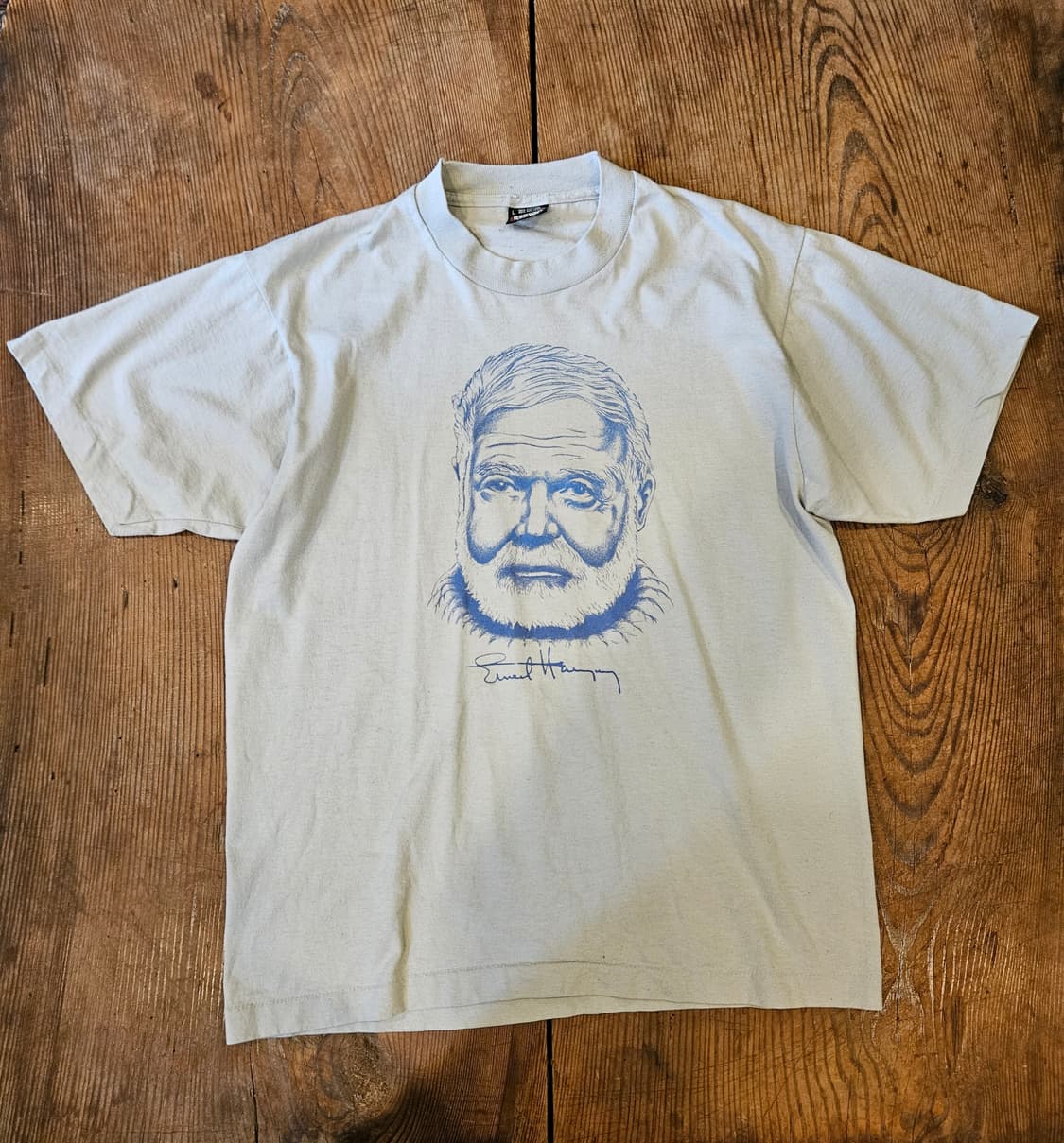 80s 빈티지 어니스트 허밍웨이 티셔츠  상품이미지1