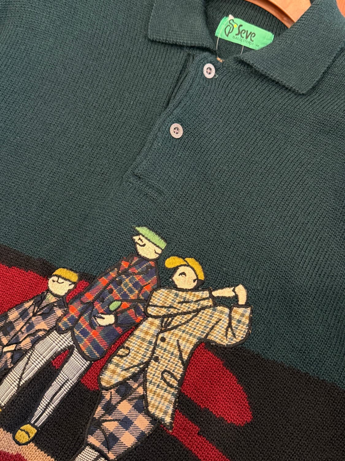 Seve 빈티지 울 카라 니트 상품이미지7