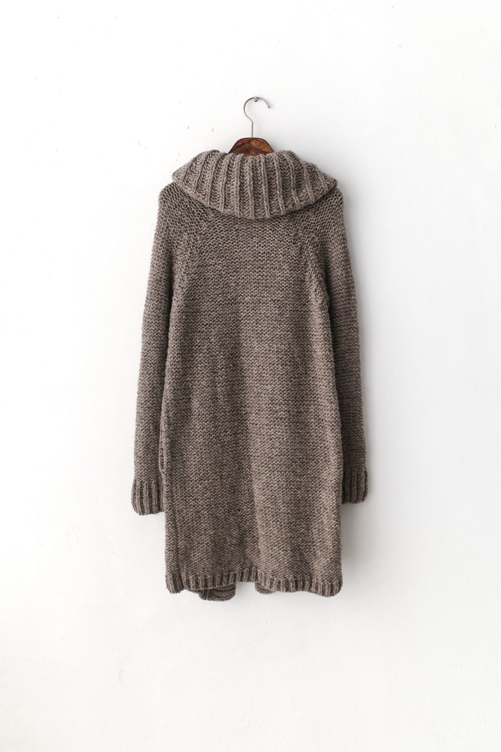 cable knit long cardigun 상품이미지2