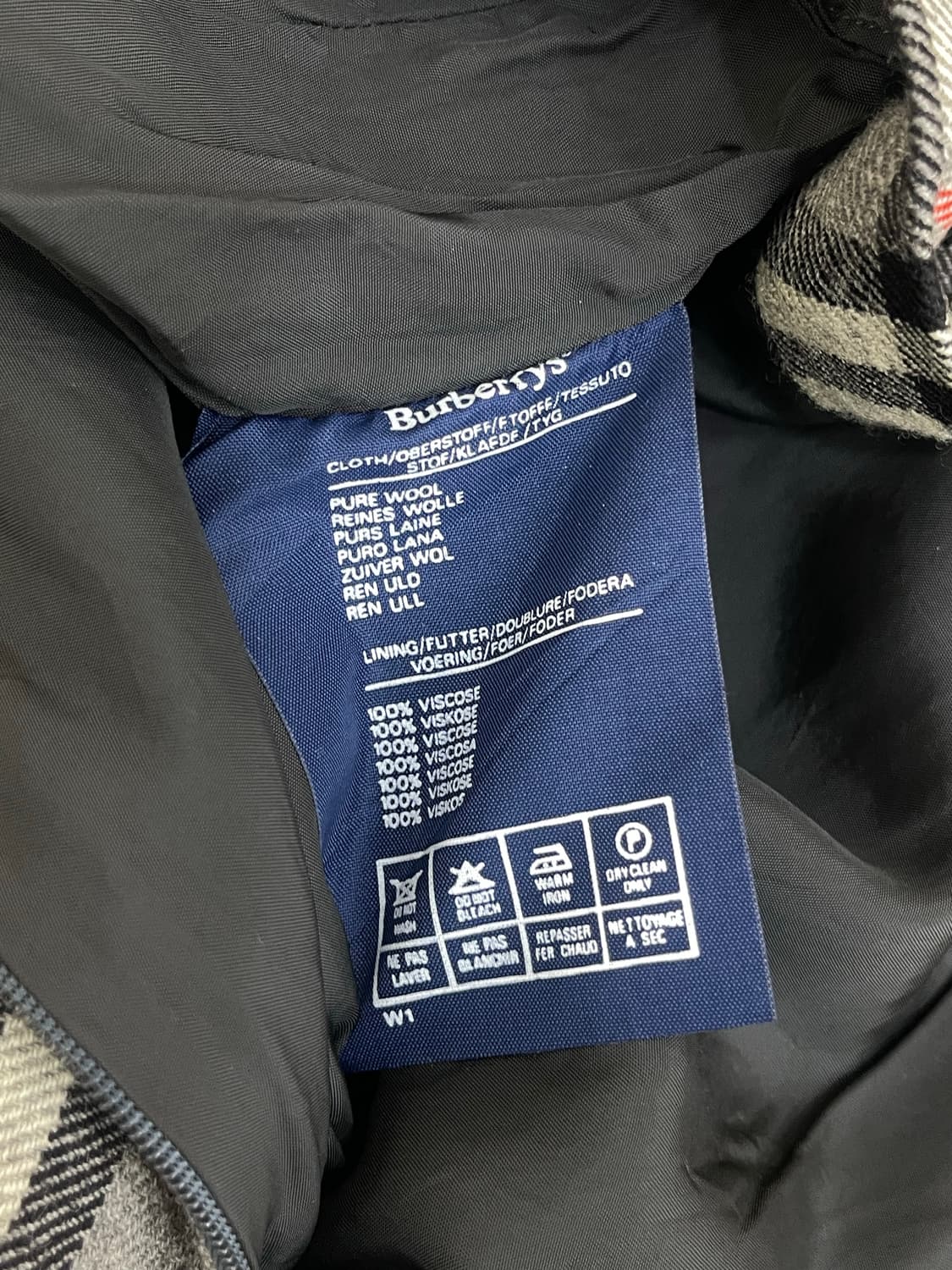 버버리 주름 스커트  상품이미지7