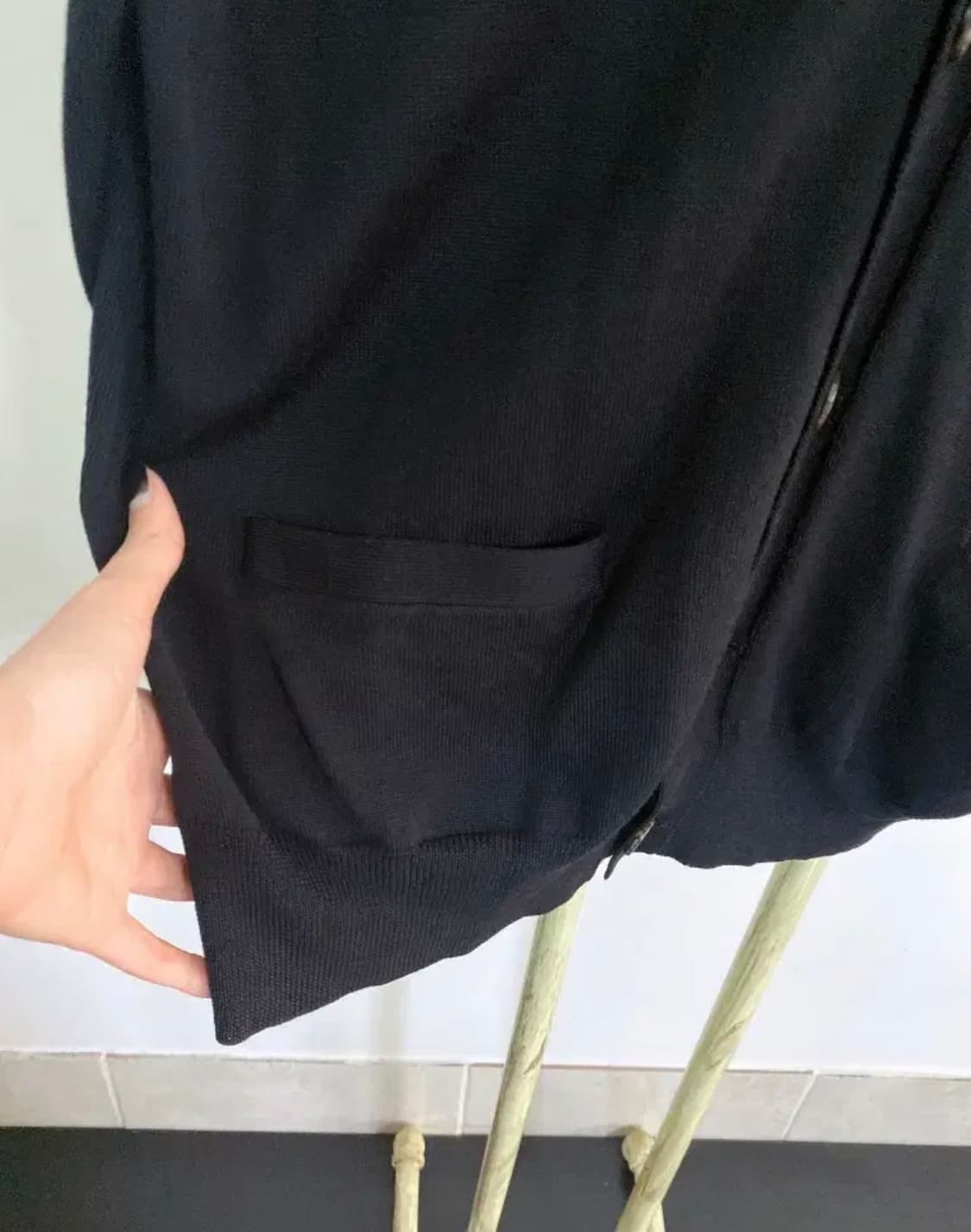 몽빈티지(L)폴로랄프로렌남자모100%V넥포켓가디건 상품이미지4