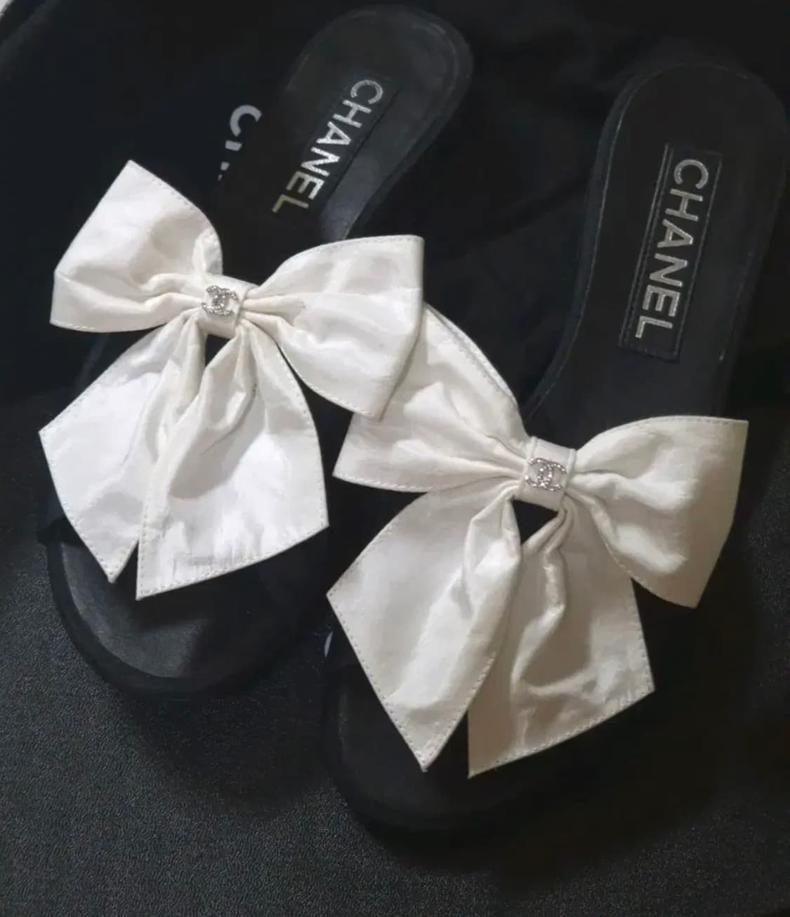 샤넬 리본 샌들 36 상품이미지1