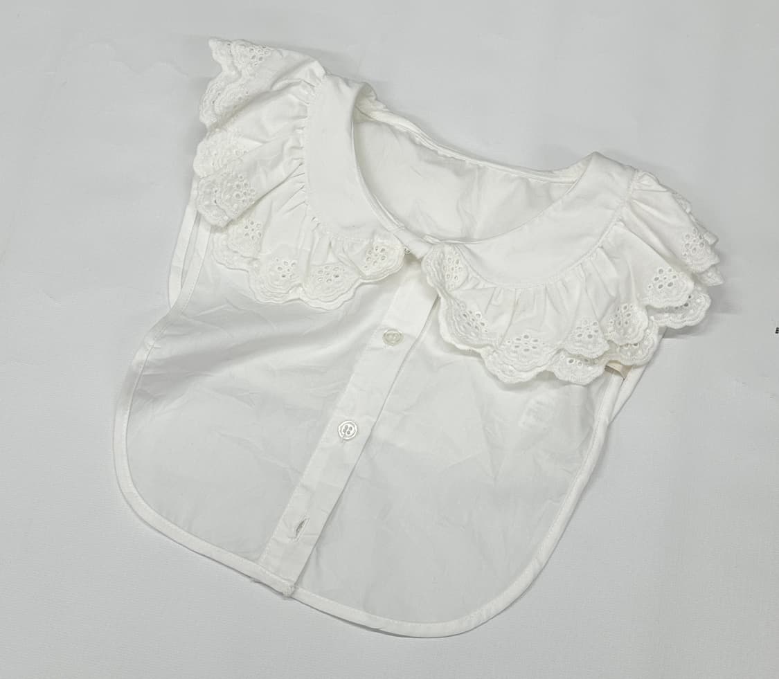 🔮슈슈룬 바닐라  퍼플 코디세트🔮마계 러블리 니트 벨벳 프릴 넥카라 상품이미지5