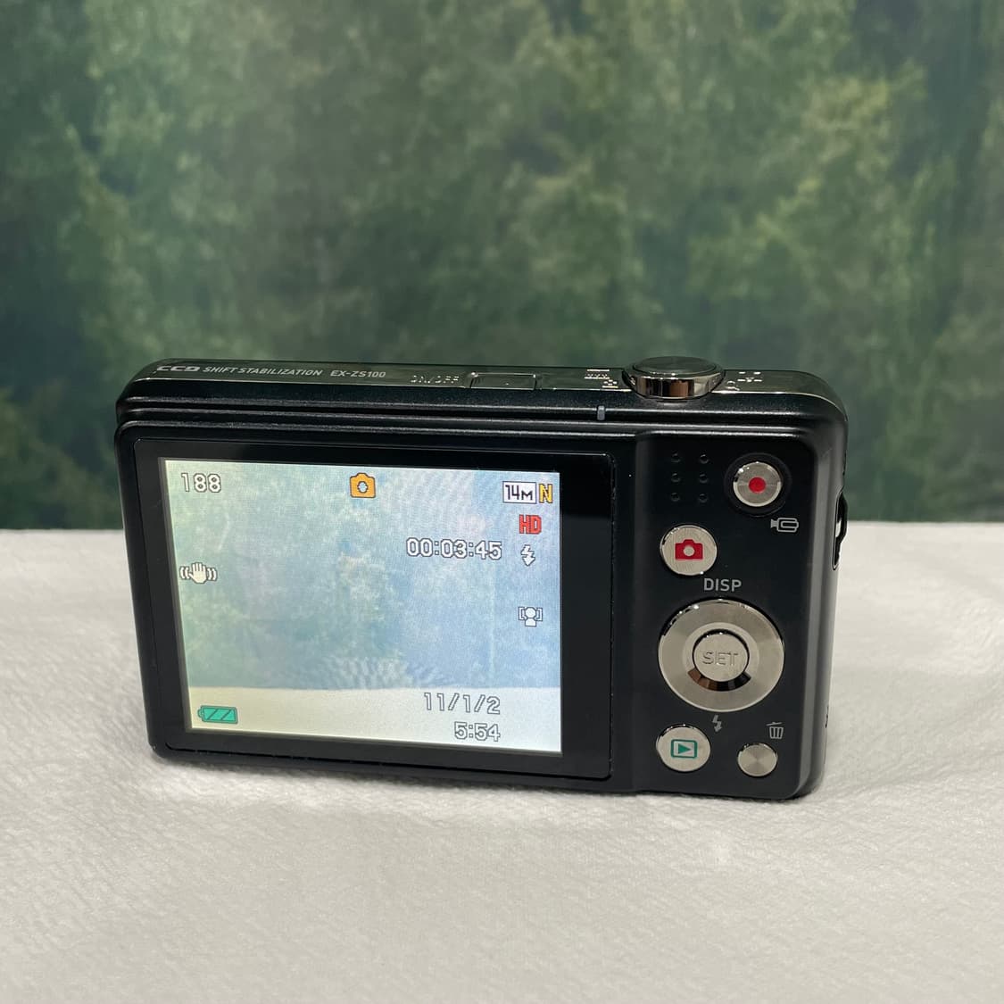 카시오 엑슬림 ex-zs100 디지털카메라 캠코더 빈티지디카 상품이미지4