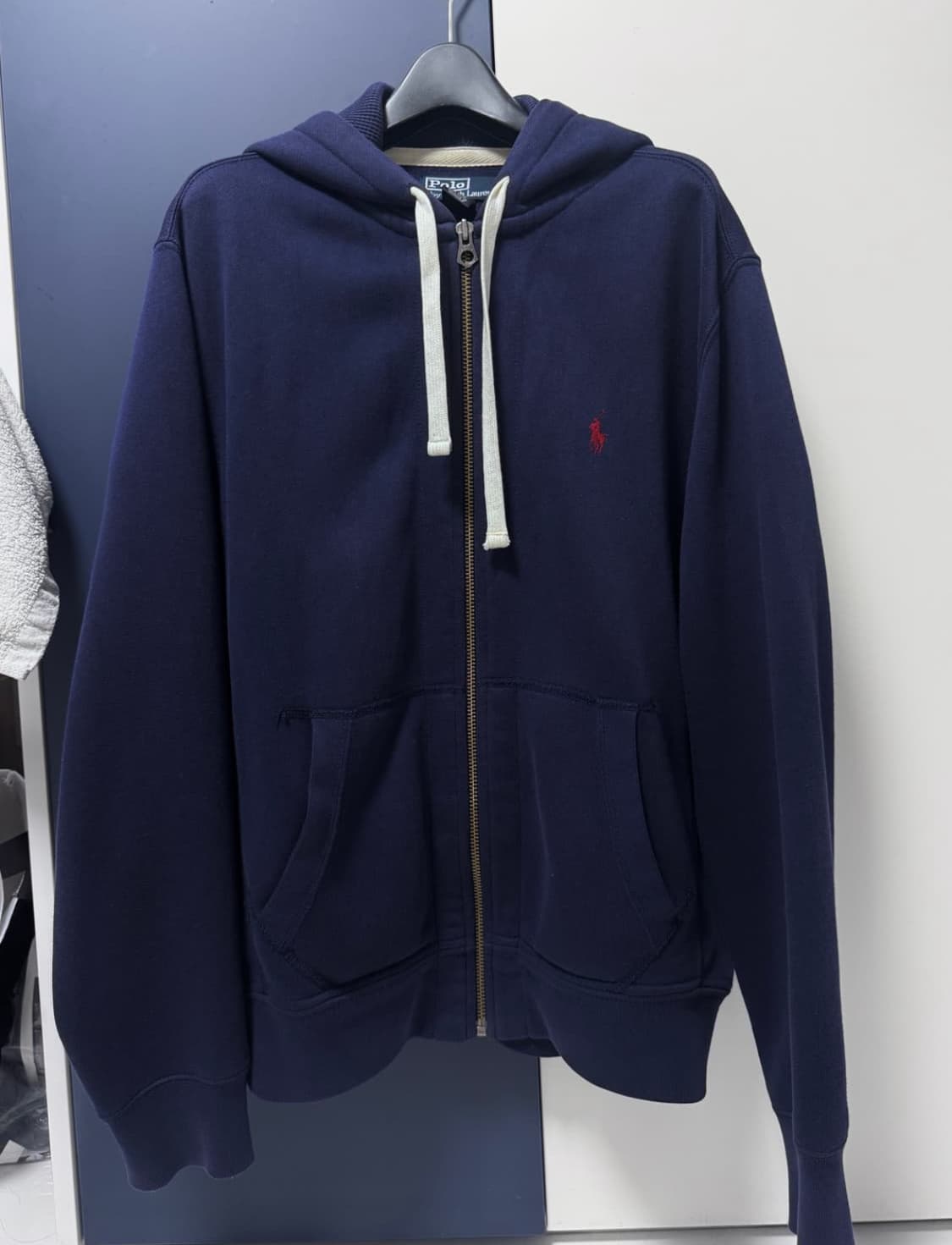 폴로 랄프로렌 후드집업 네이비 M 상품이미지1