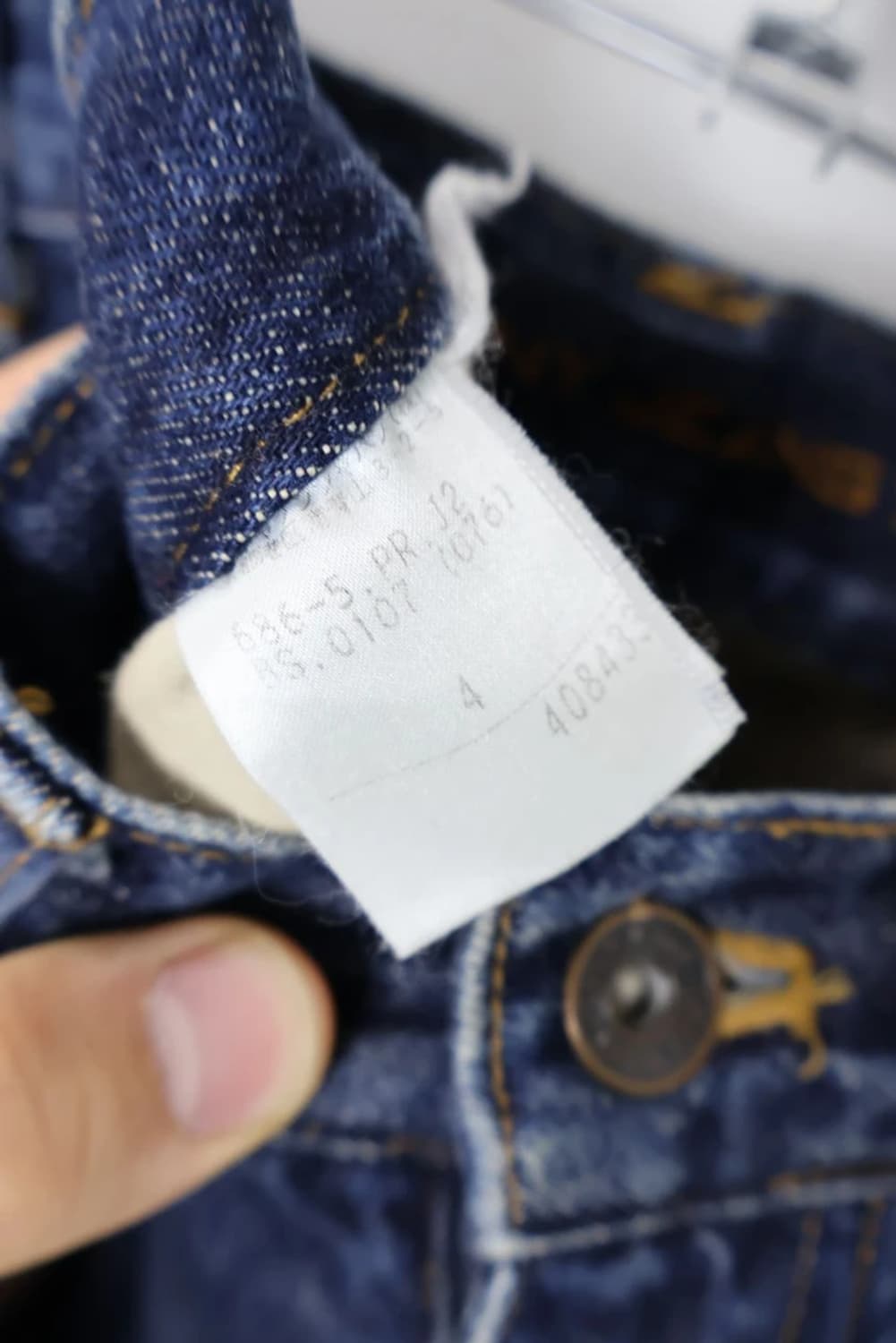 DKNY Vintage Patchwork Hem Denim 상품이미지10