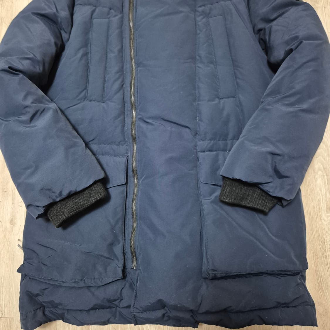 스튜디오 보니 여성 프리미엄 하이넥 덕다운 롱패딩 상품이미지3