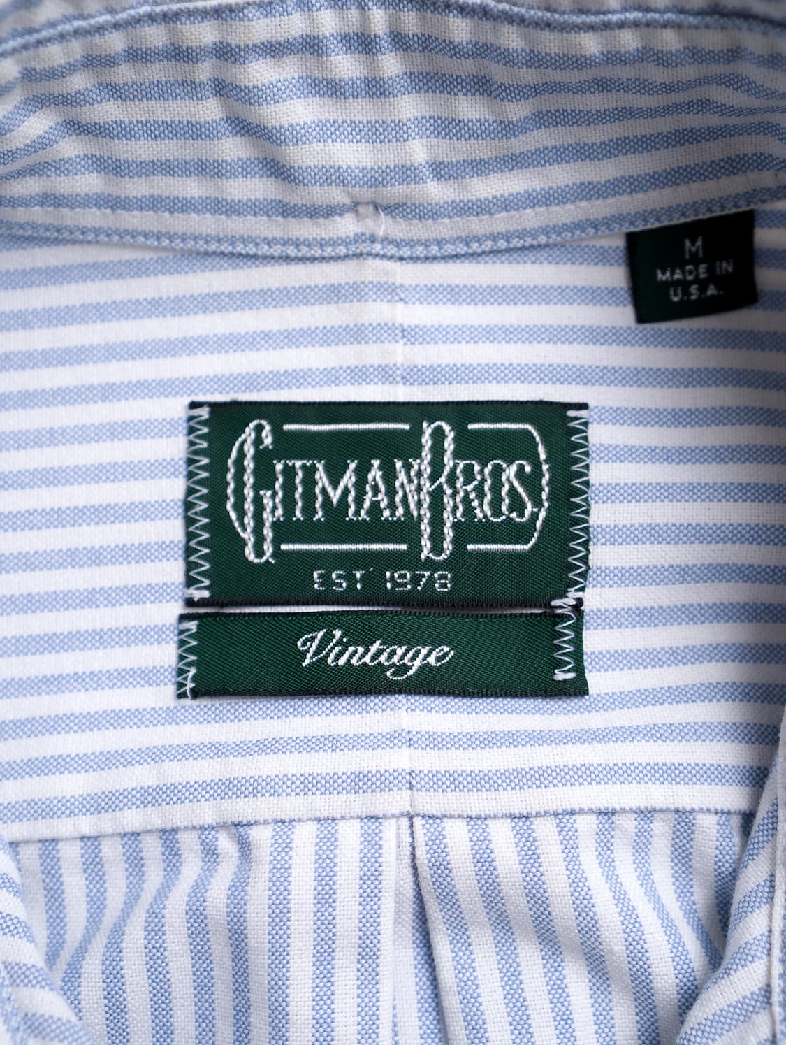 Gitman Bros OCBD Stripe Shirt 상품이미지3