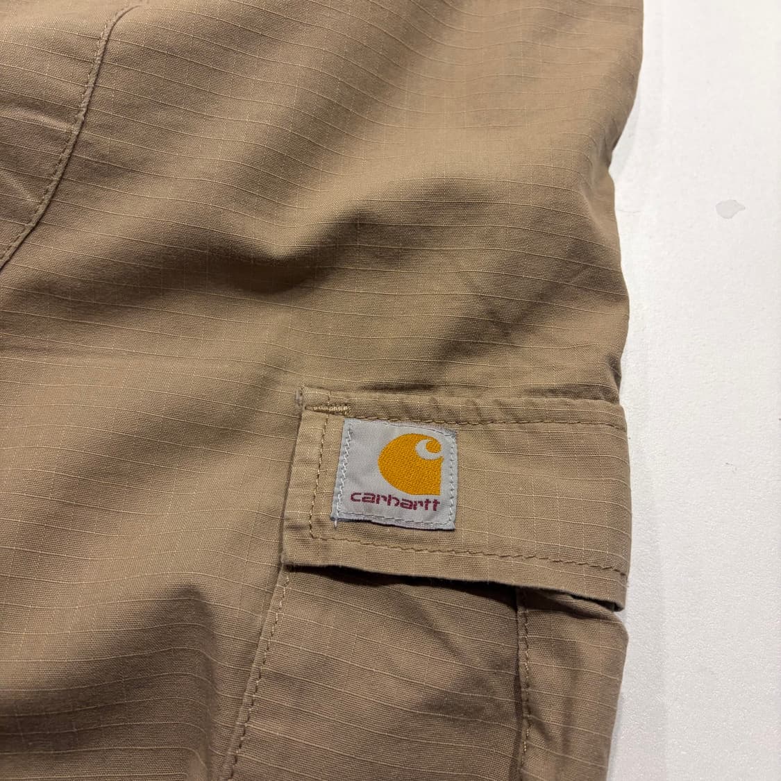[30x32] 칼하트 WIP 에비에이션 베이지 카고 바지 팬츠 C910 상품이미지4
