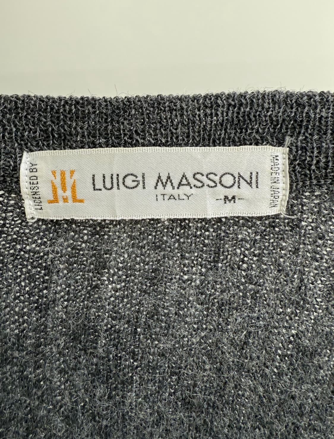 LUIGI MASSONI 가디건 (made in japan) 상품이미지6