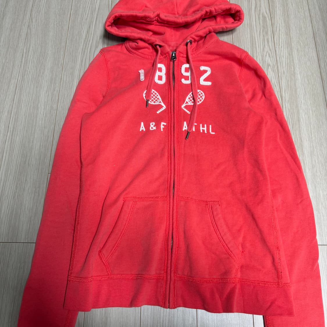 아베크롬비 코랄 후드집업 s 상품이미지2