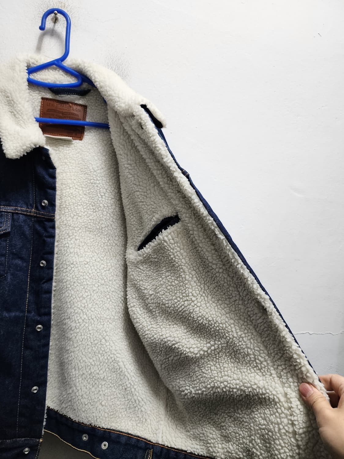리바이스 R탭 쉐르파 트러커 데님 자켓 상품이미지3