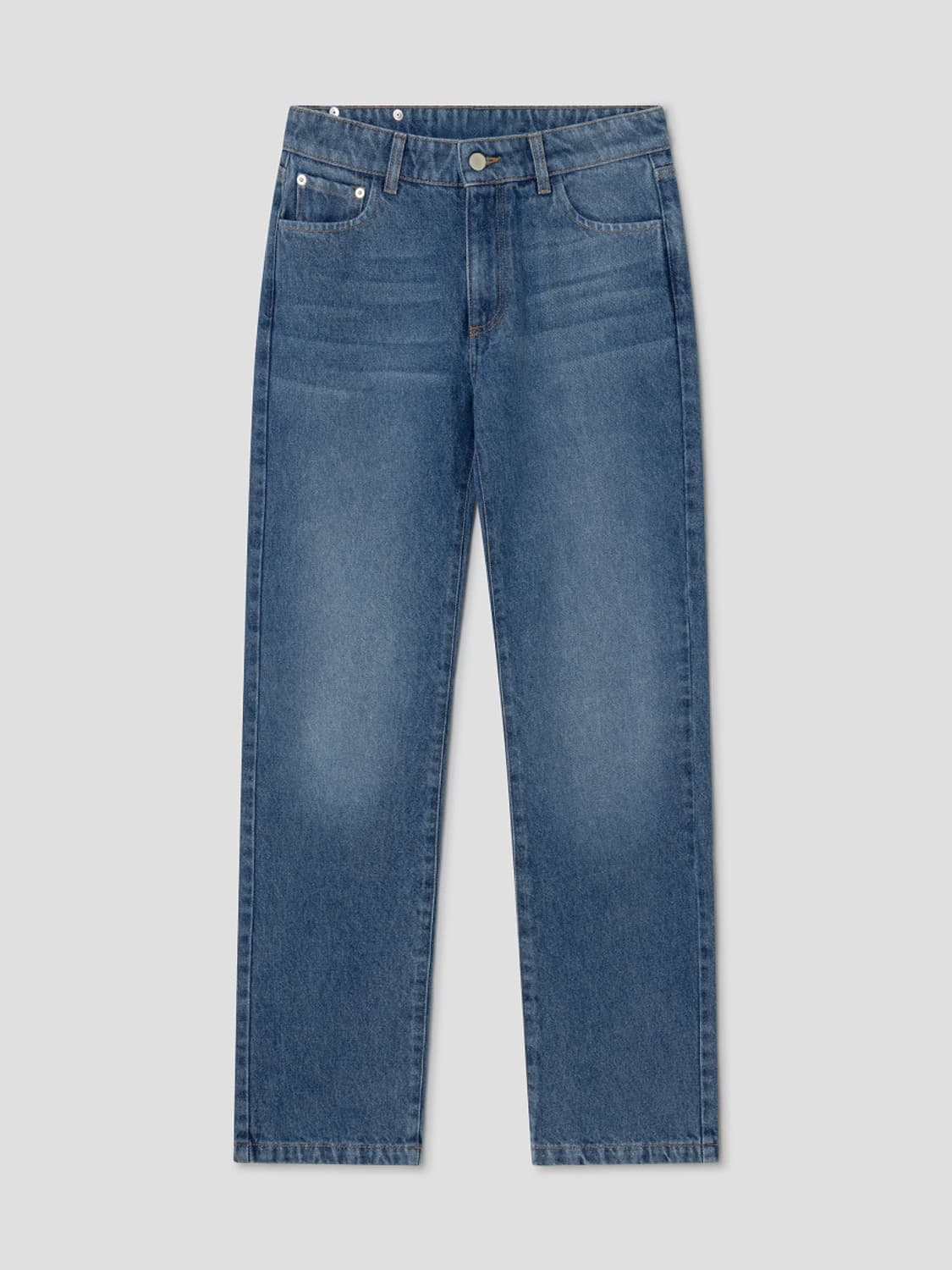 [38,40]기마구아스 CHICA 데님 팬츠/블루 상품이미지6