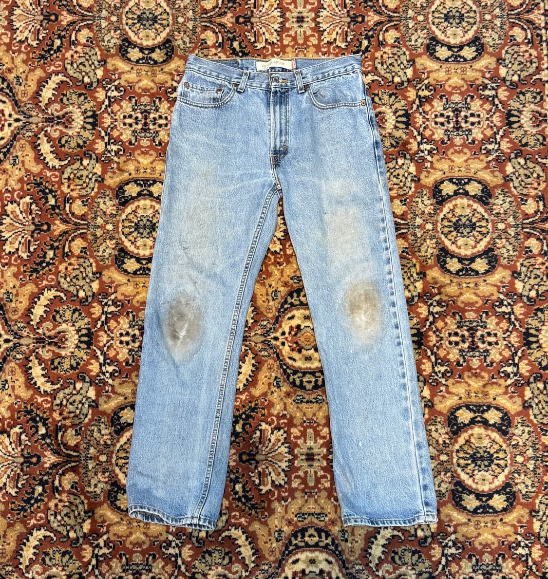 90s 빈티지 리바이스 505 데님 팬츠 32(31~32)(524) 상품이미지1