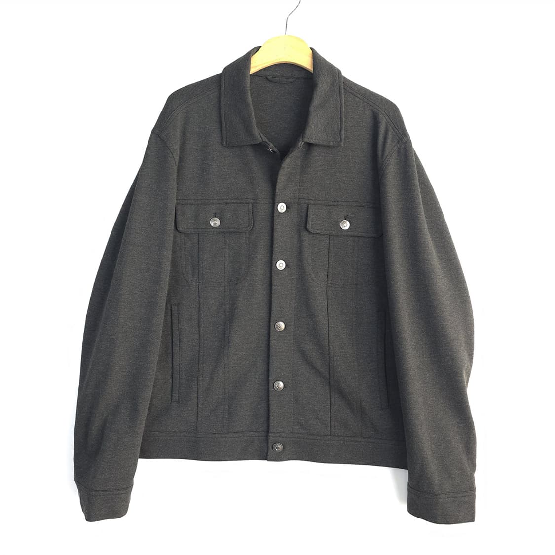 자라 ZARA 울 블렌드 트러커 자켓 L 상품이미지1