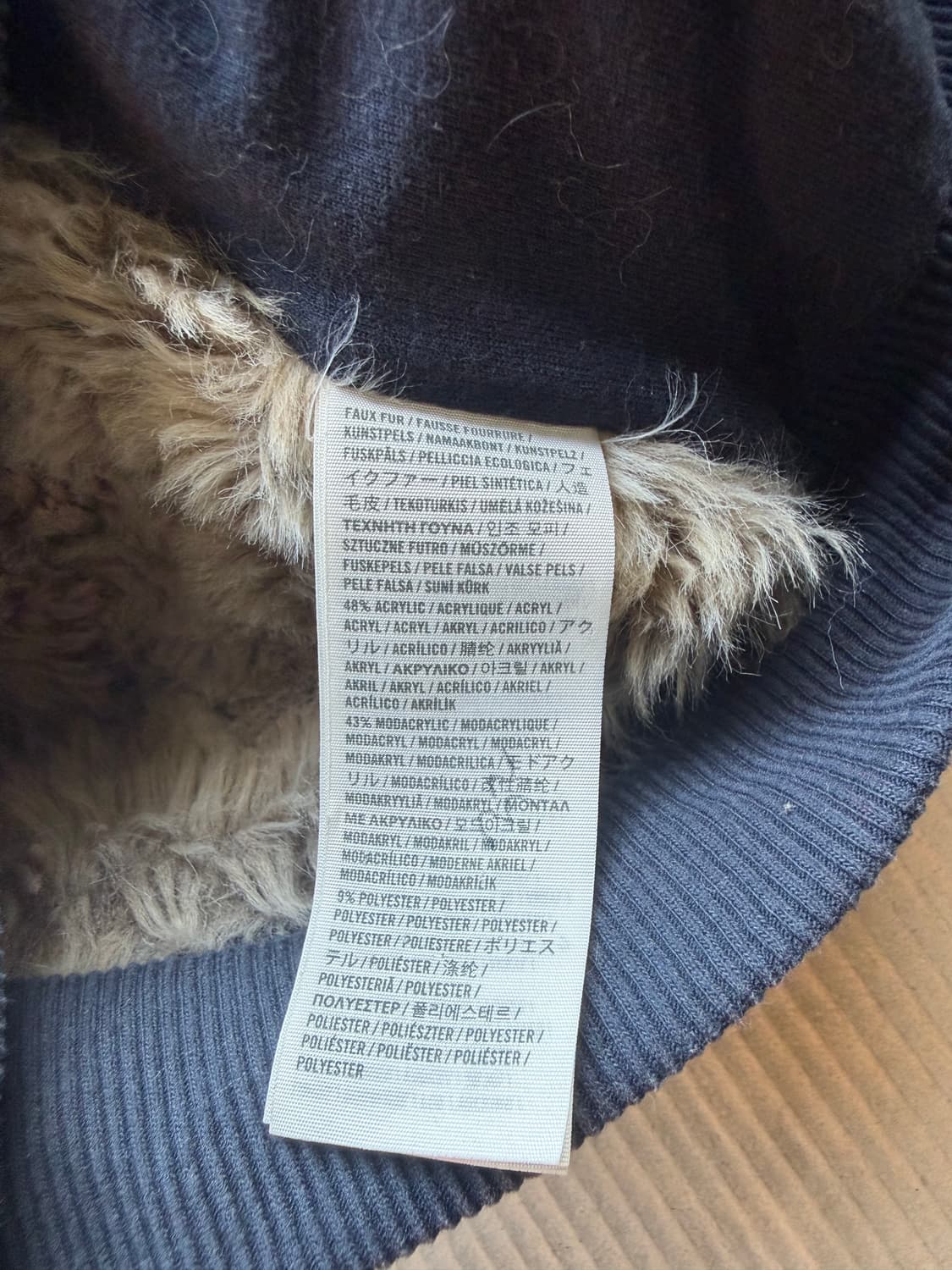아베크롬비 퍼 안감 후드 집업 상품이미지4