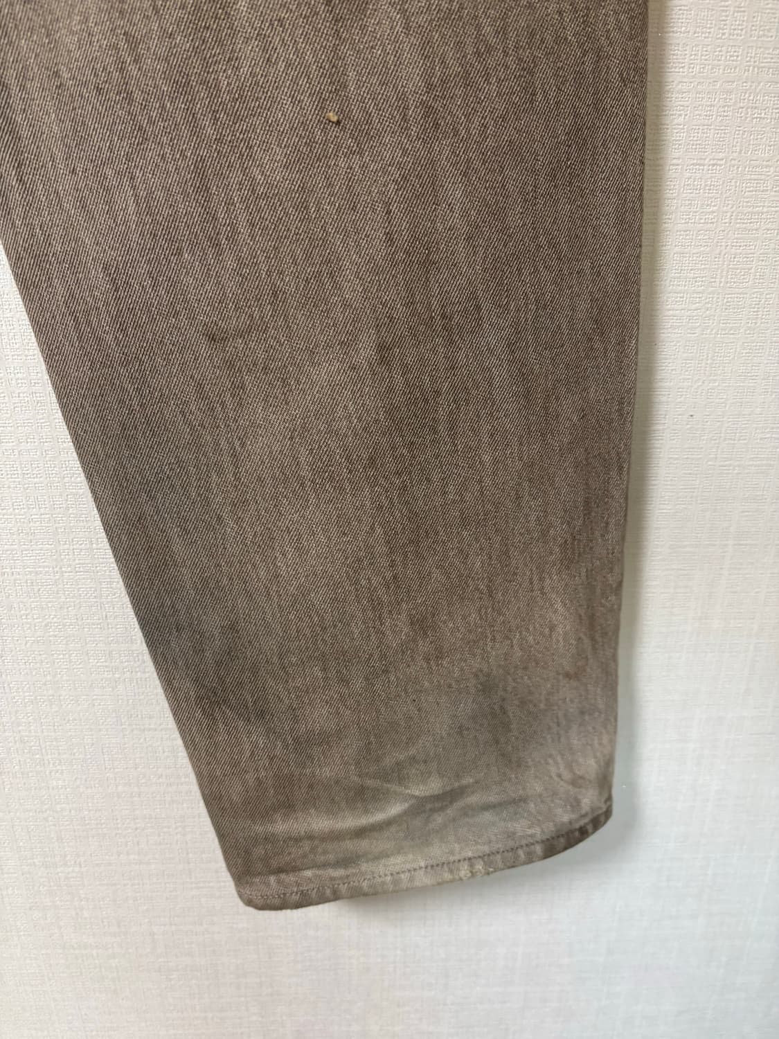 [30] 오라리 하드 트위스트 데님 모카브라운 상품이미지10