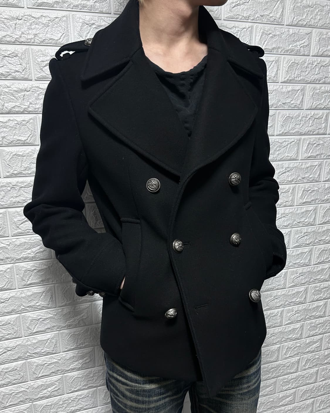 시스템 나폴레옹 코트 자켓 상품이미지2