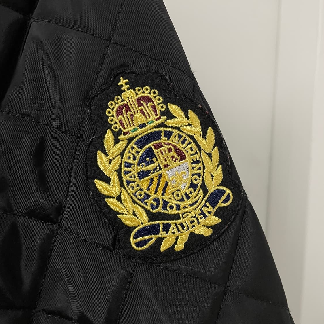 랄프로렌 블랙 퀄팅 자켓 M(W) 상품이미지4