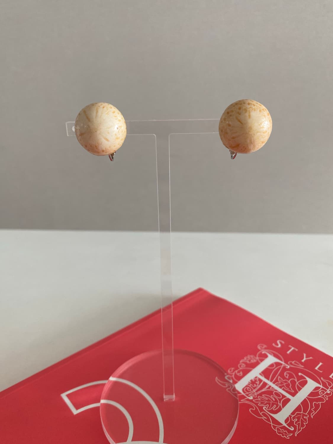 빈티지 버섯모양 귀찌 귀걸이 상품이미지6