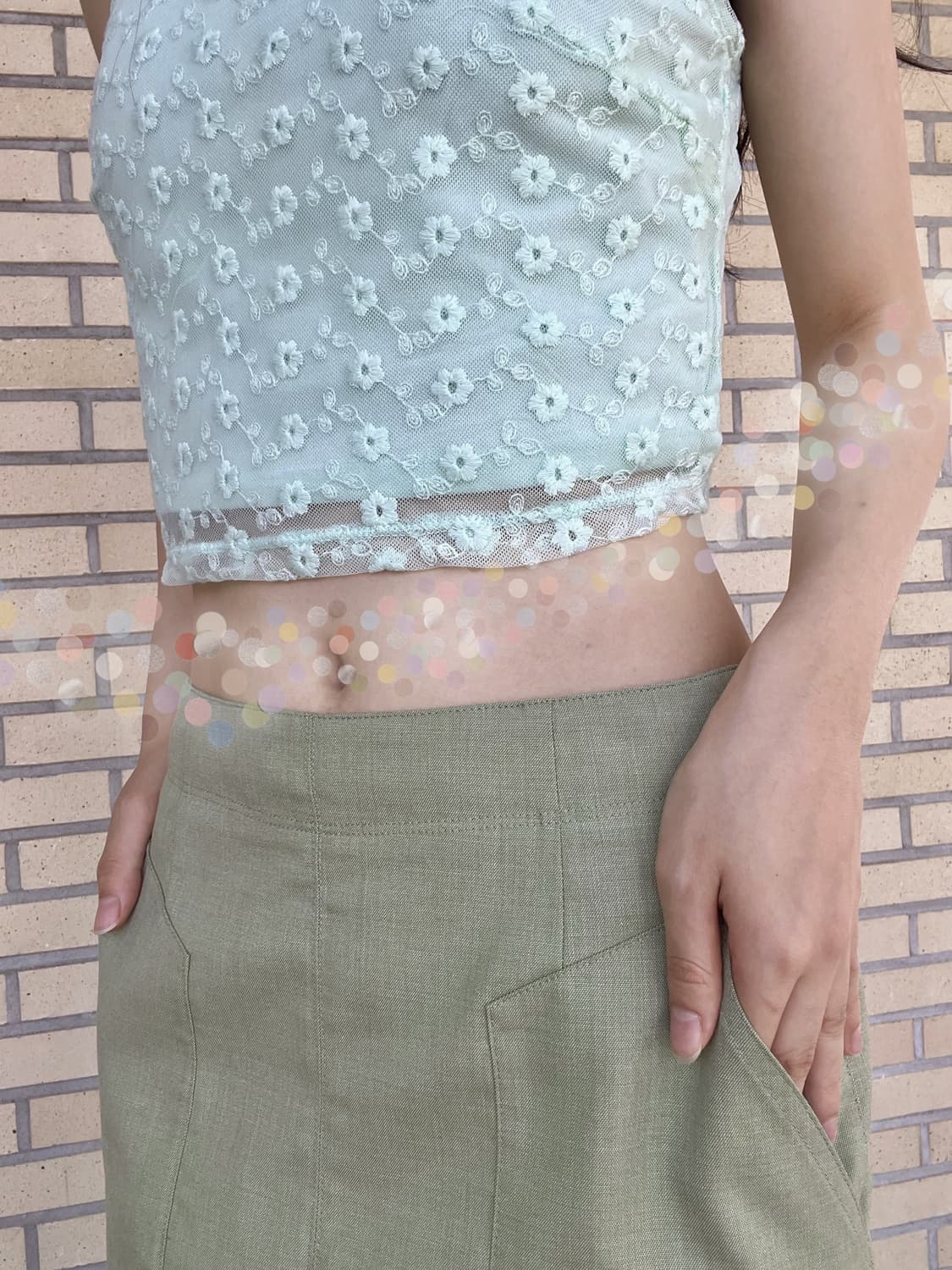 Green Tea Skirt 그린티 스커트 상품이미지3